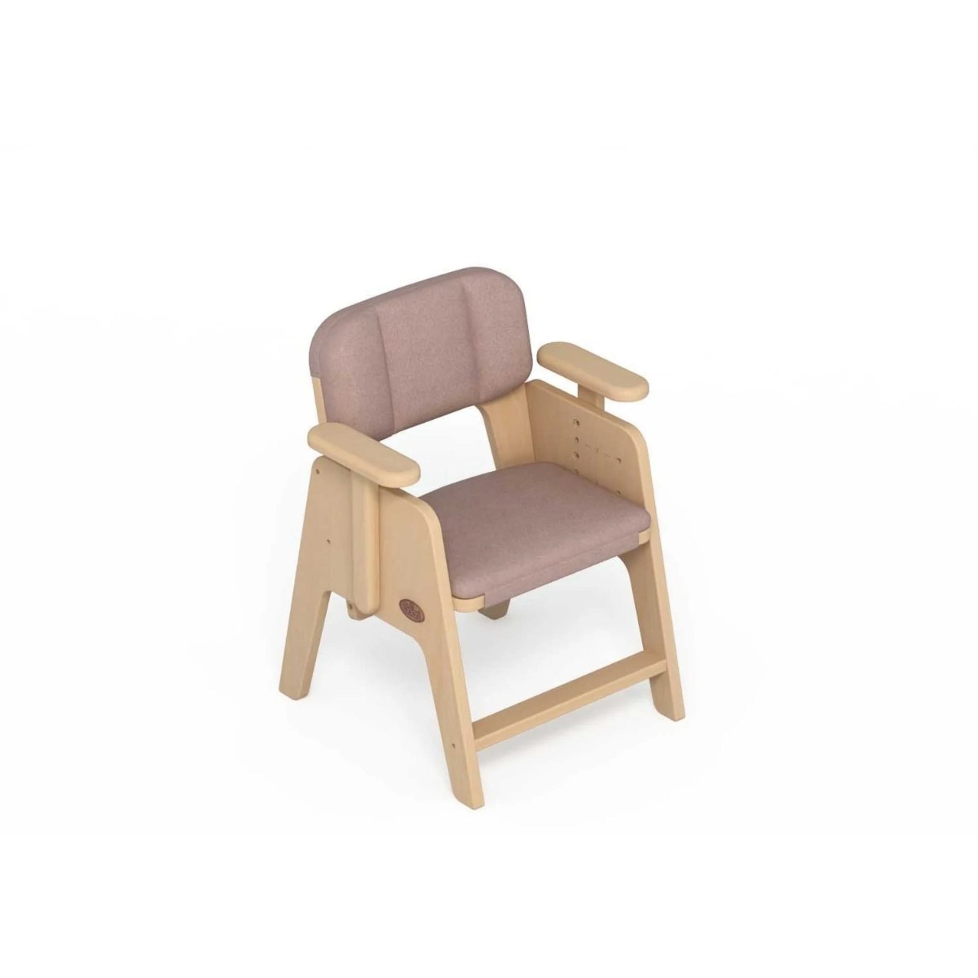 Boori Euler Kids Study Chair with Cushion Set, Cherry