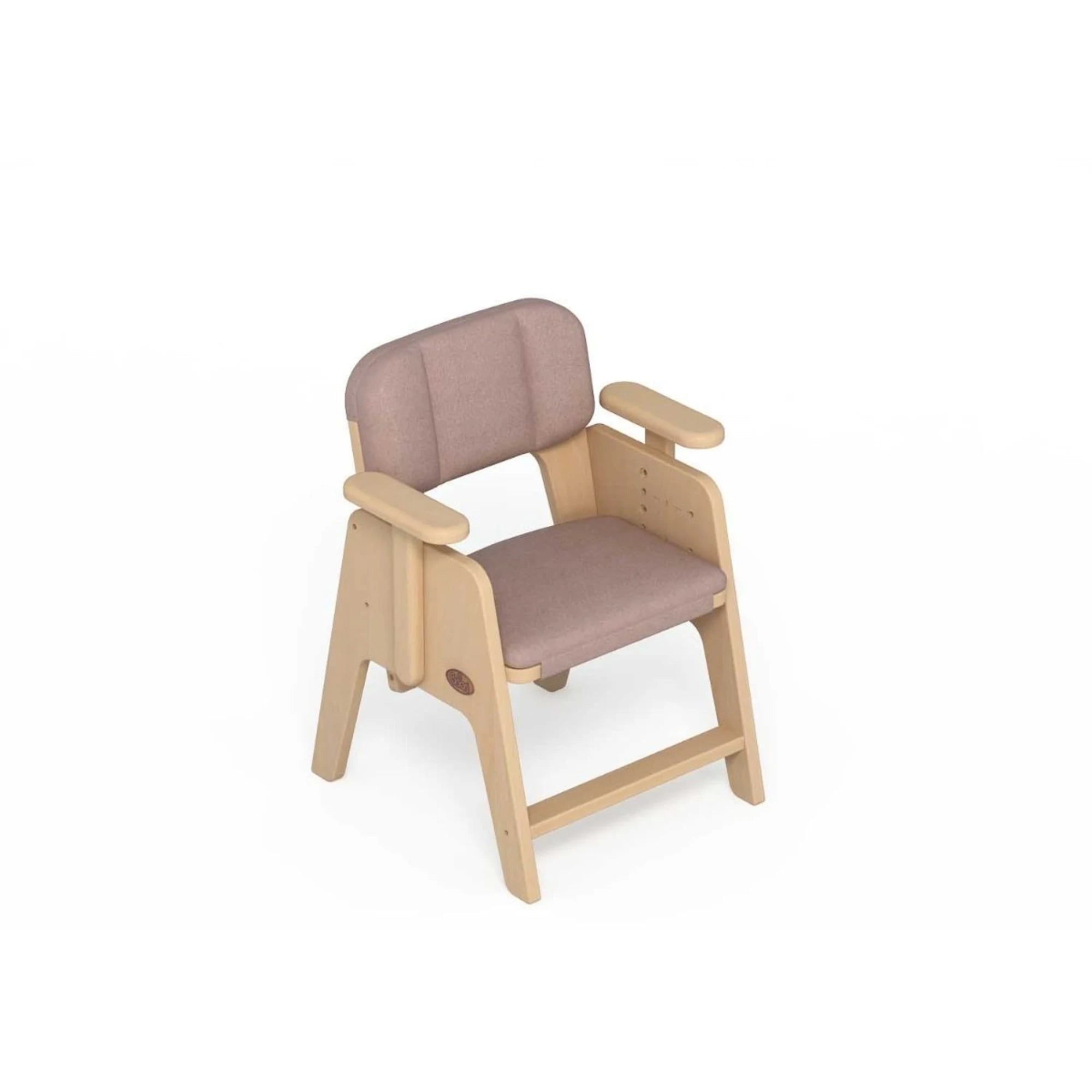Boori Euler Kids Study Chair with Cushion Set, Cherry