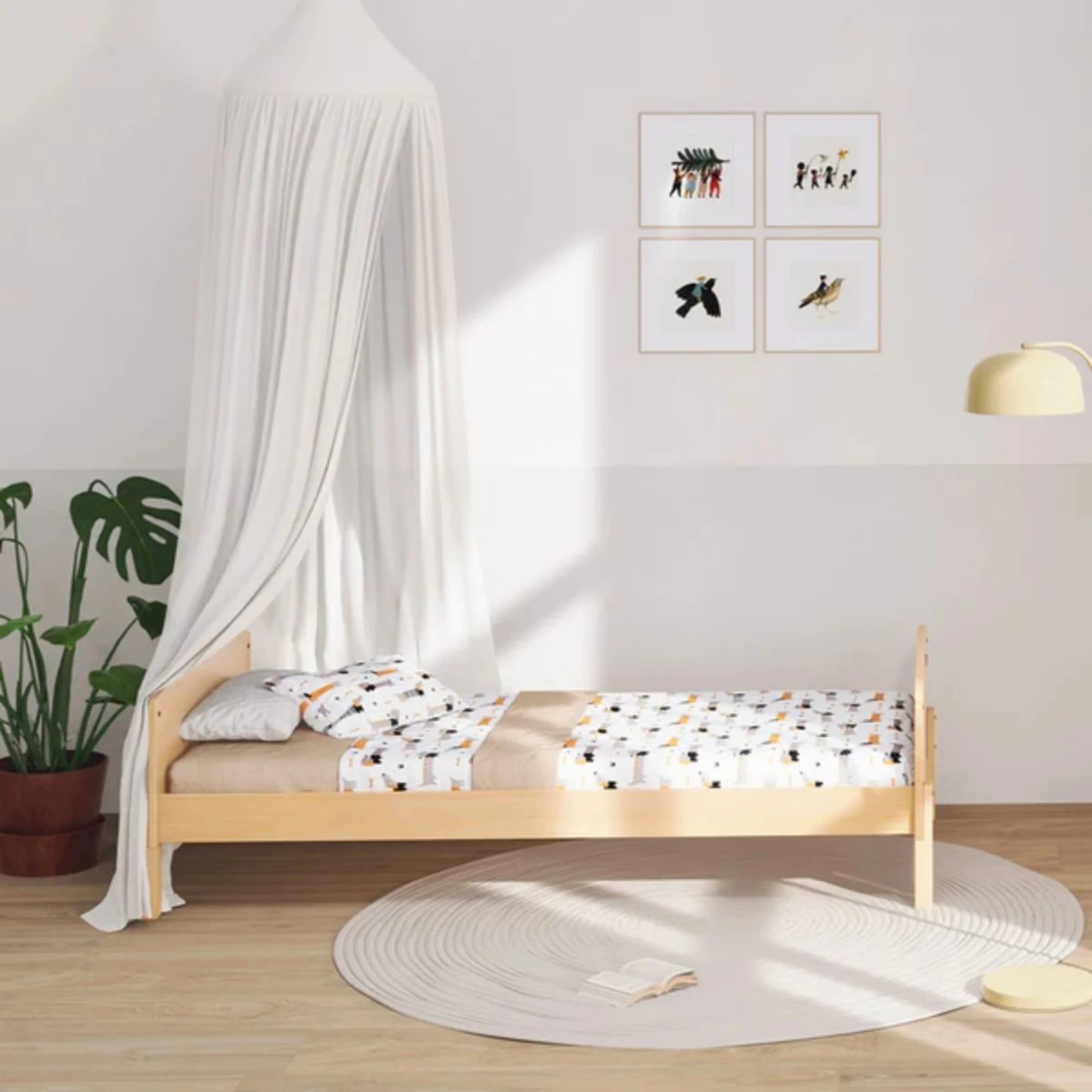 Boori Matilda Kids NZ Single Floor Bed, Almond