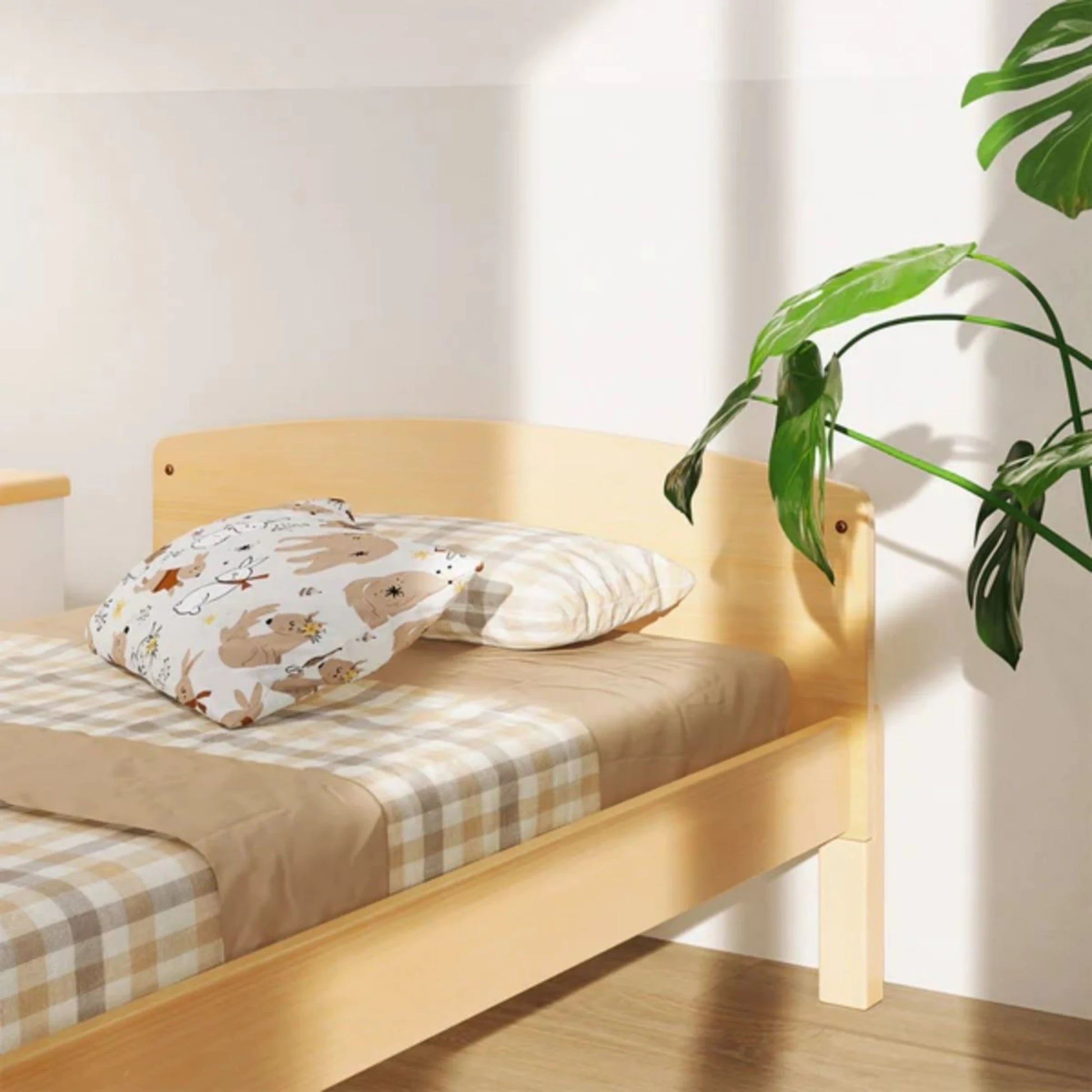 Boori Matilda Kids NZ Single Floor Bed, Almond