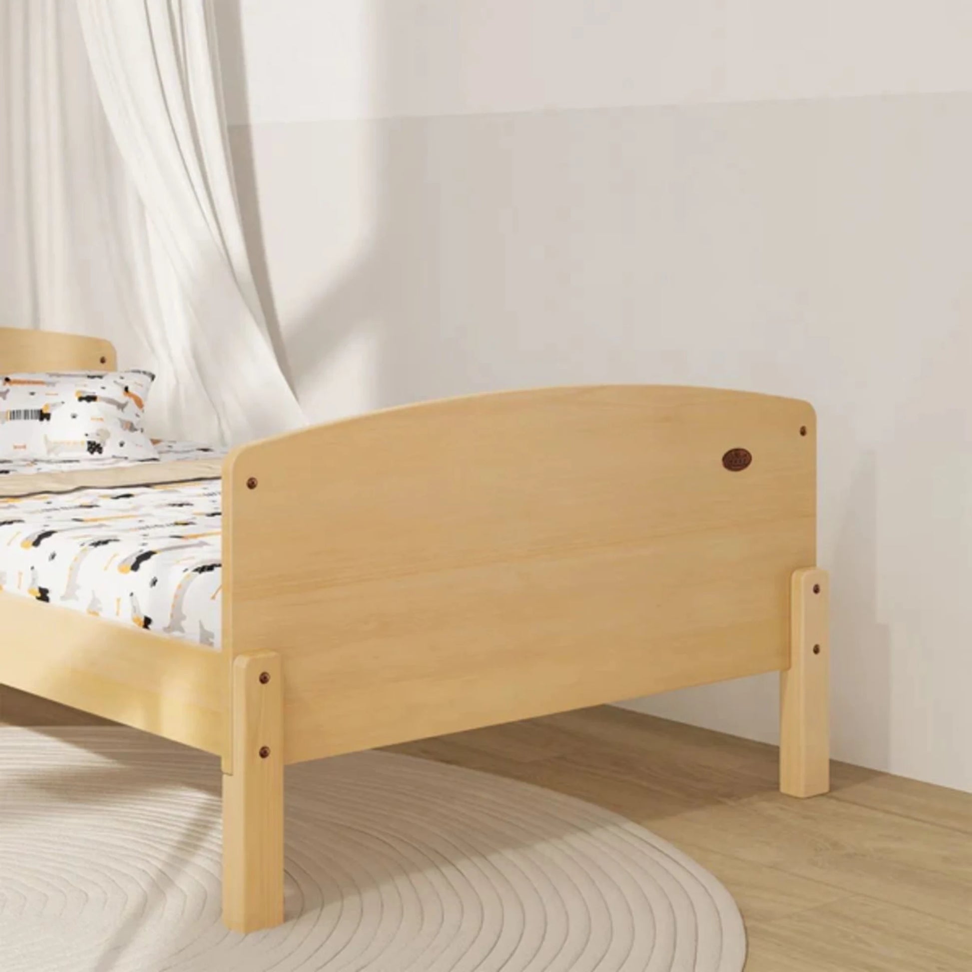 Boori Matilda Kids NZ Single Floor Bed, Almond