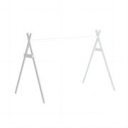 Boori Matilda Kids Triangular Roof Frame for Bed, Barley White
