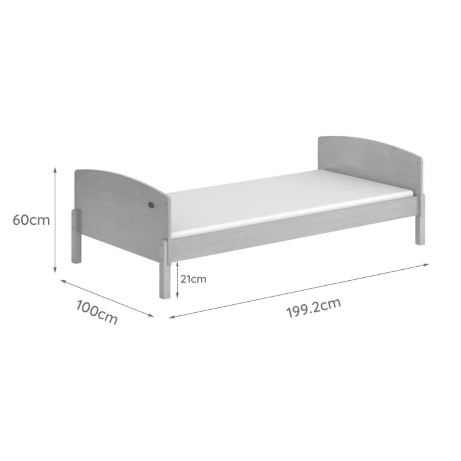Boori Matilda Kids NZ Single Bed with Roof & Tent, Barley White