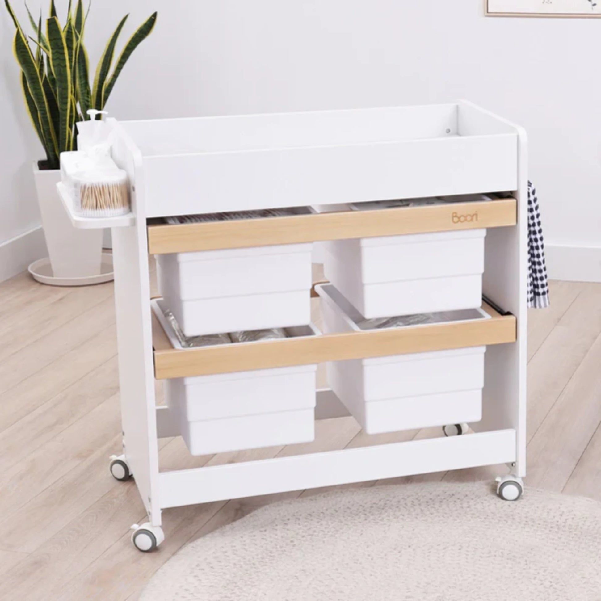 Boori Natty Kids Storage Changer, Barley