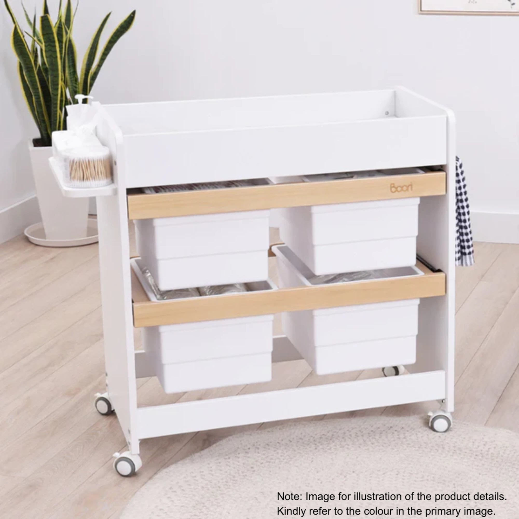 Boori Natty Kids Storage Changer, Oak