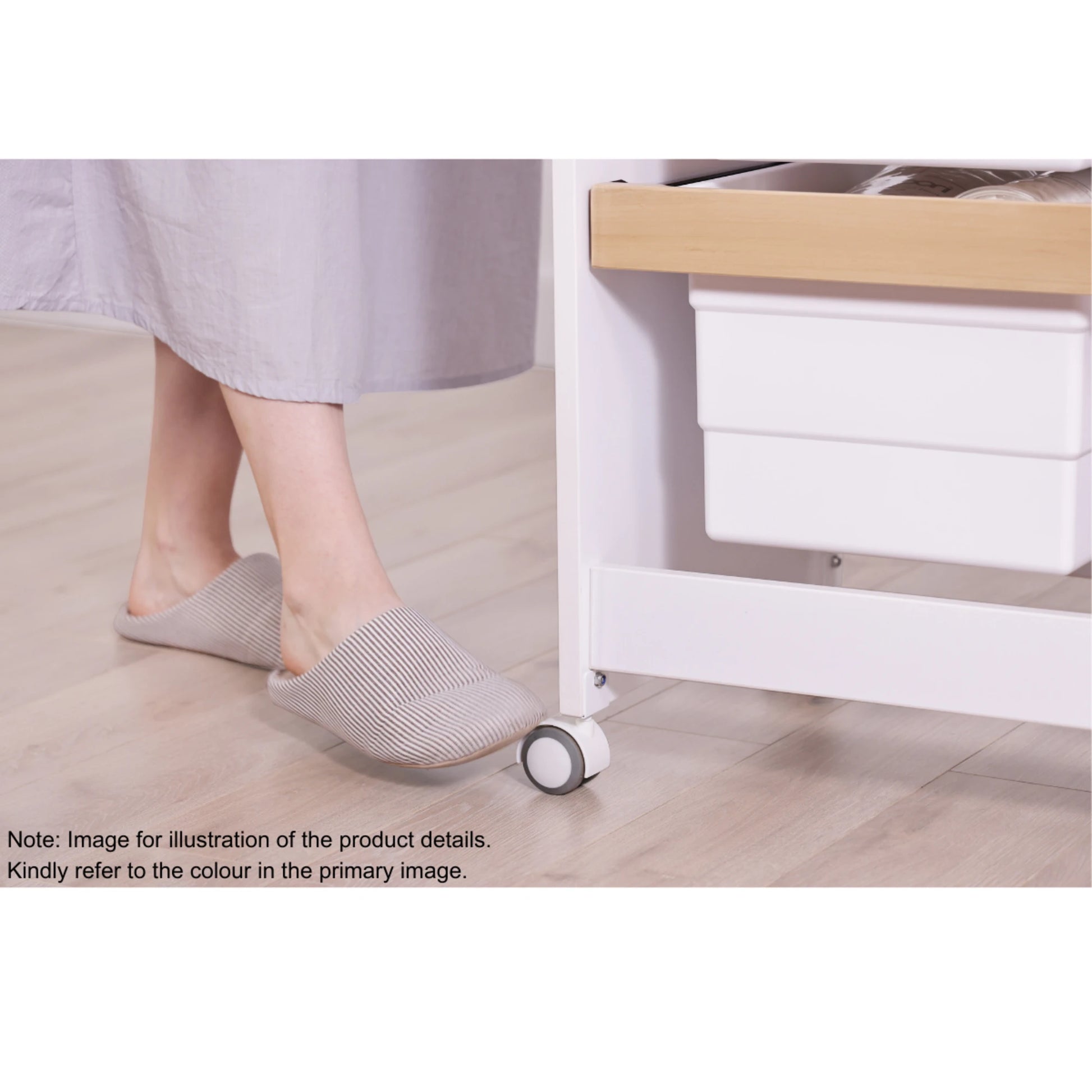 Boori Natty Kids Storage Changer, Oak