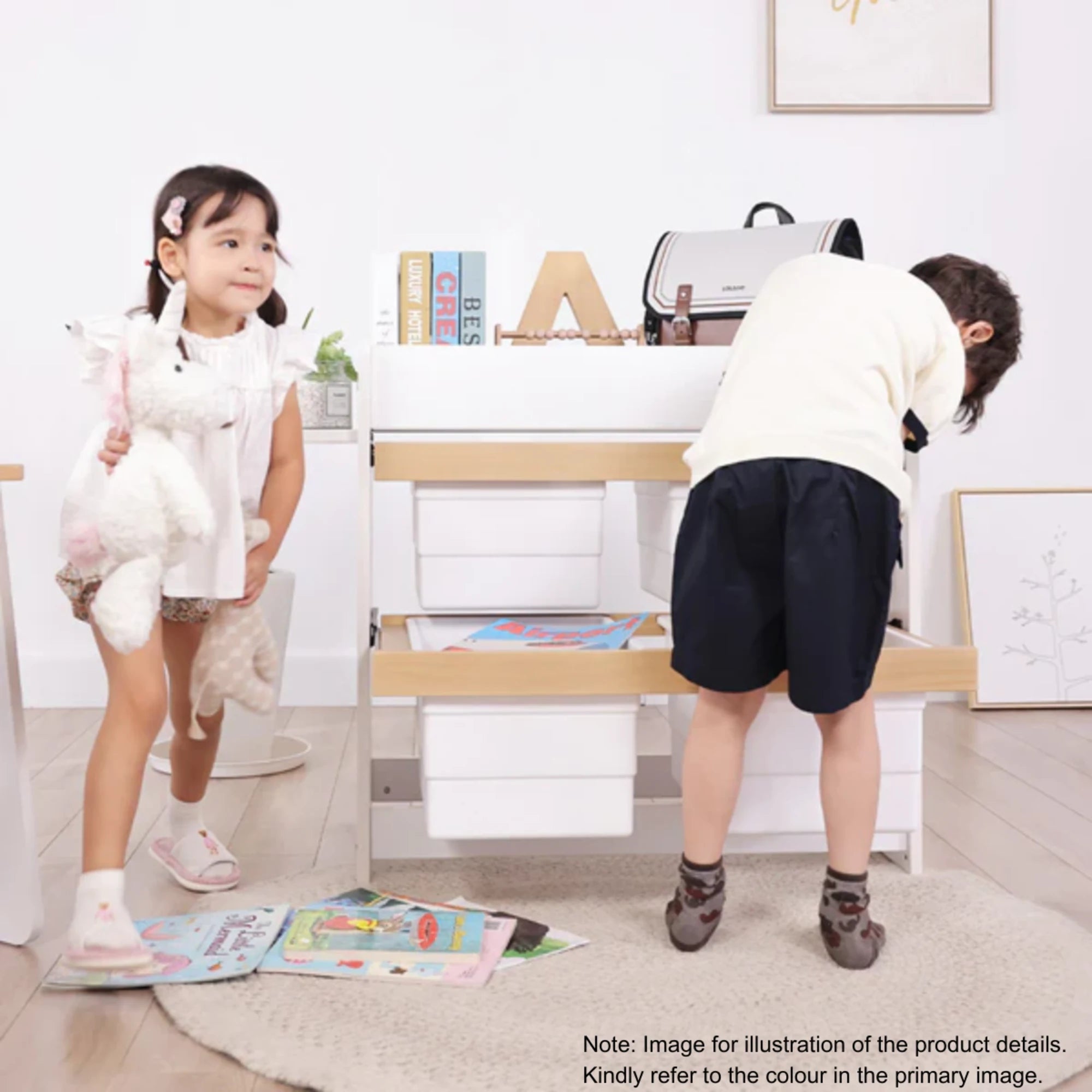 Boori Natty Kids Storage Changer, Oak