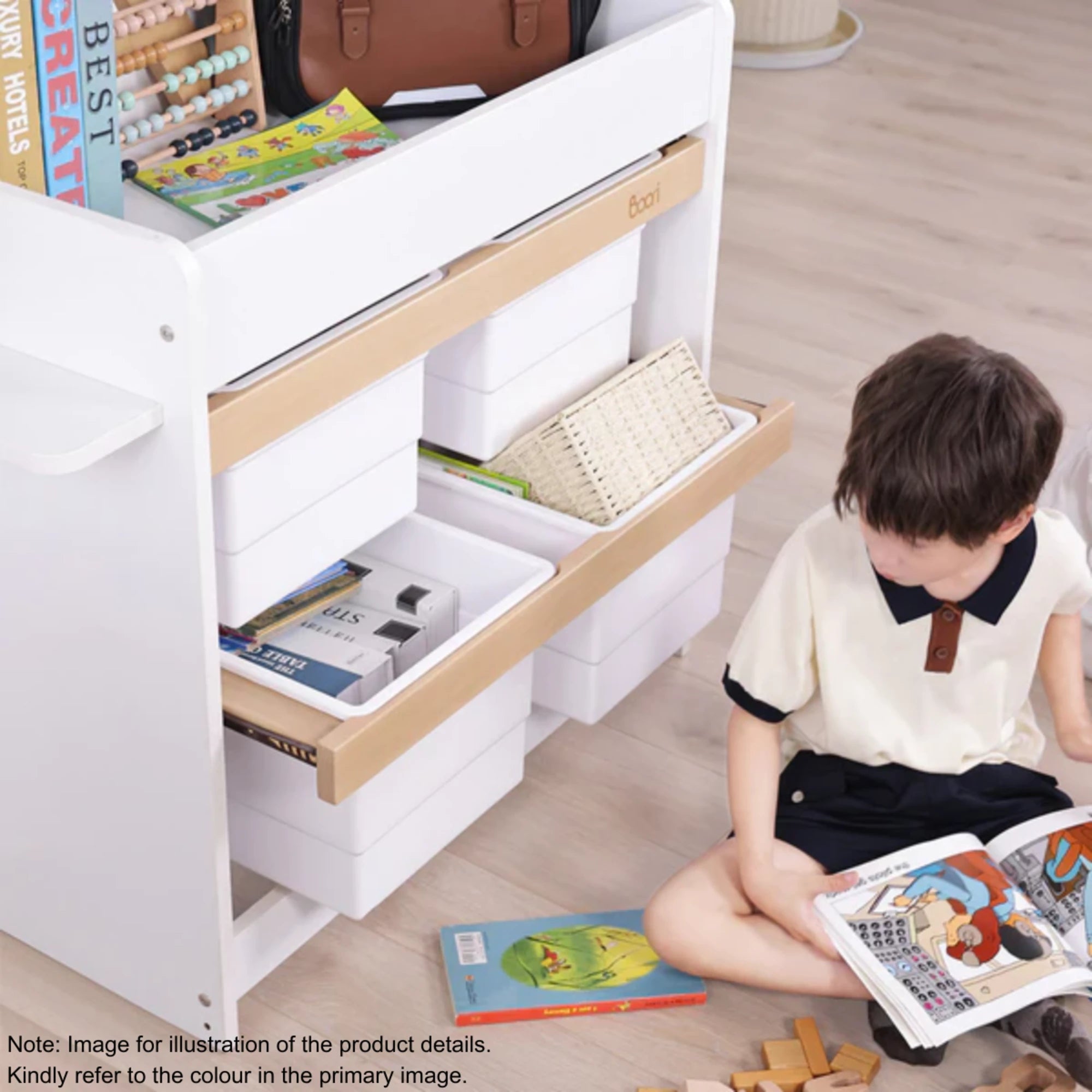 Boori Natty Kids Storage Changer, Oak