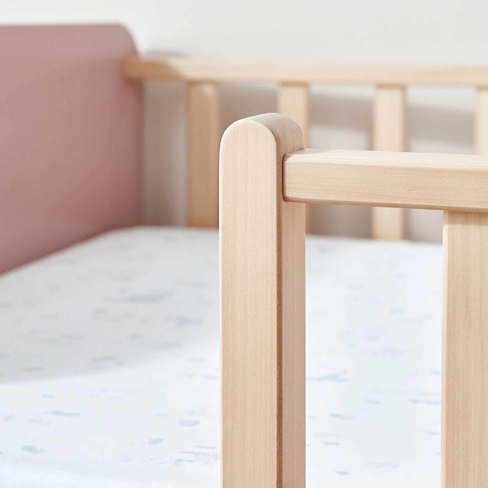 Boori Natty Kids Bedside Bed, Cherry