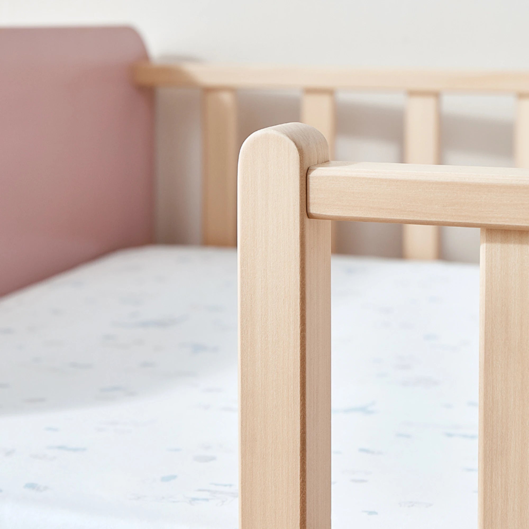 Boori Natty Kids Bedside Bed, Cherry