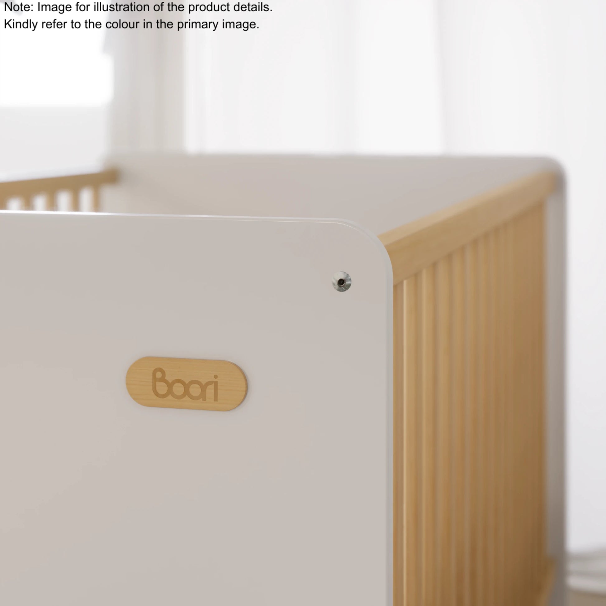 Boori Neat Kids Cot Bed, Cherry