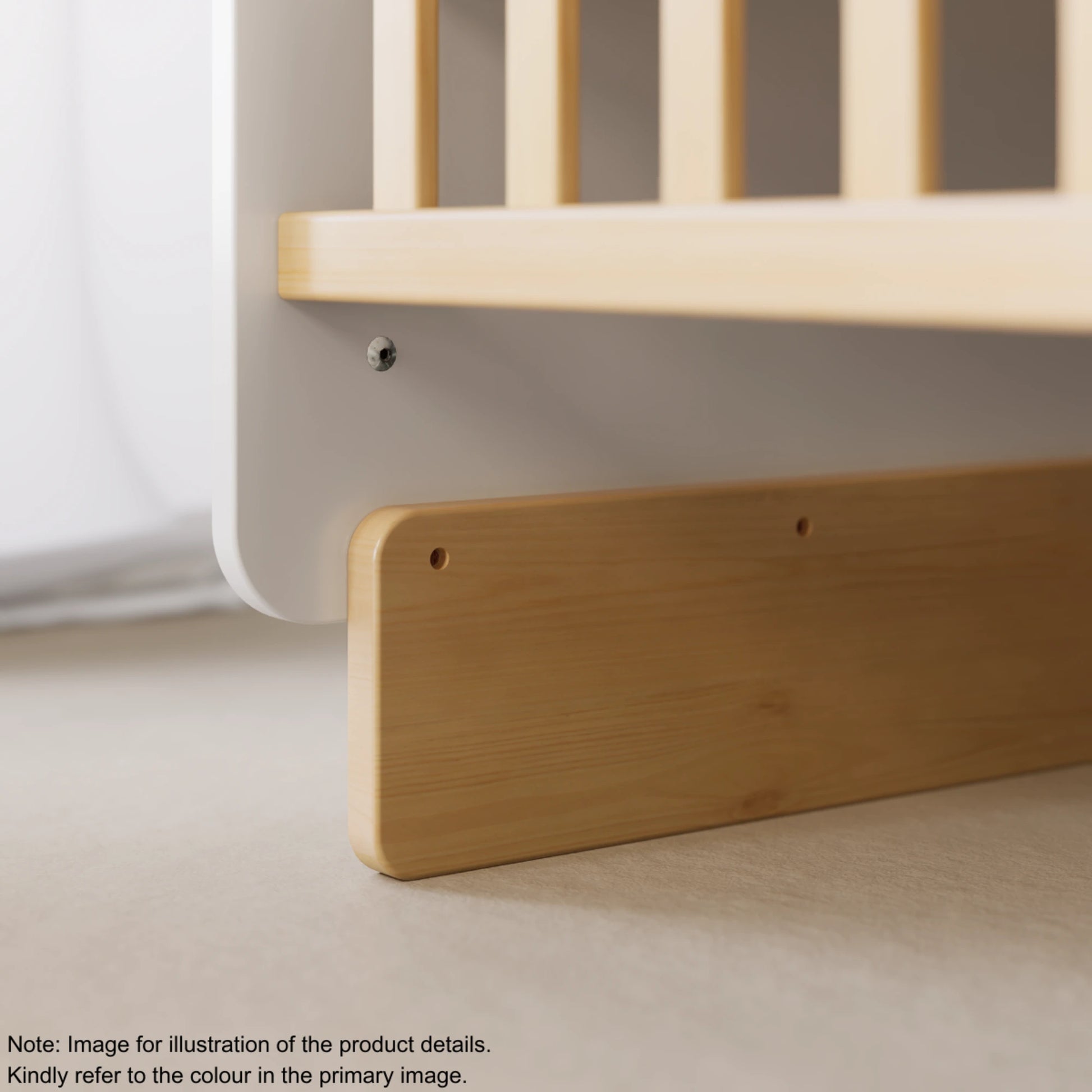 Boori Neat Kids Cot Bed, Cherry