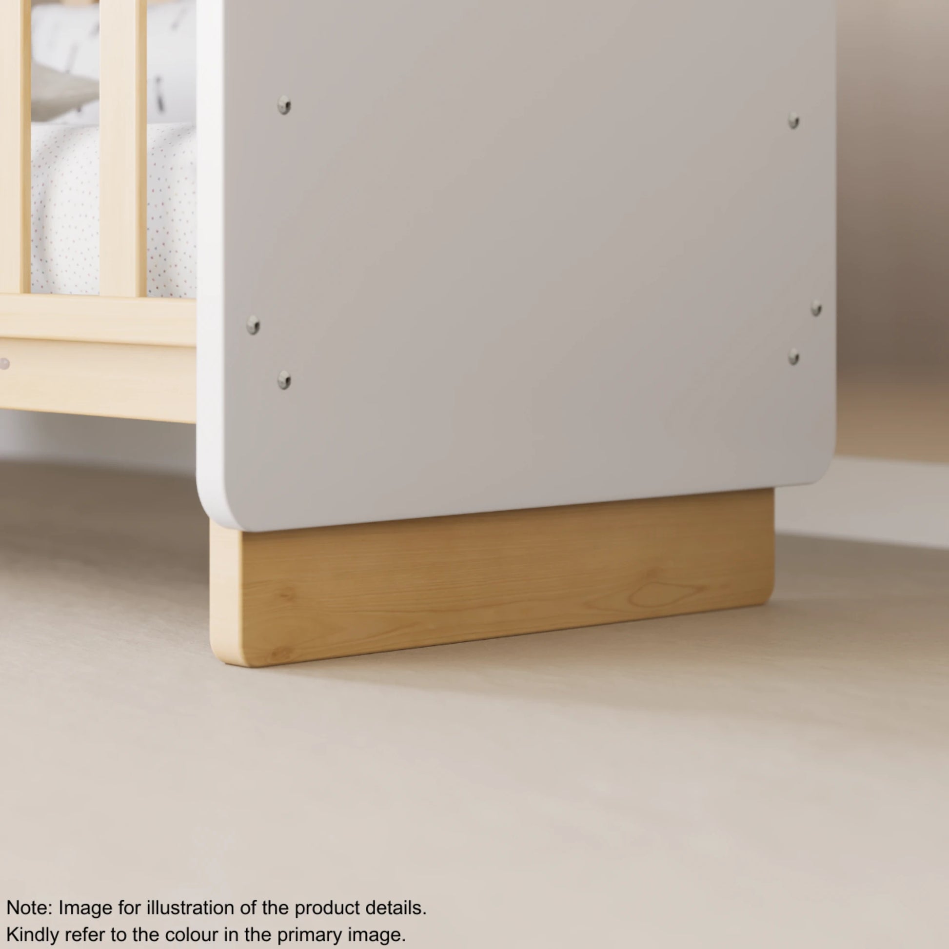 Boori Neat Kids Cot Bed, Cherry