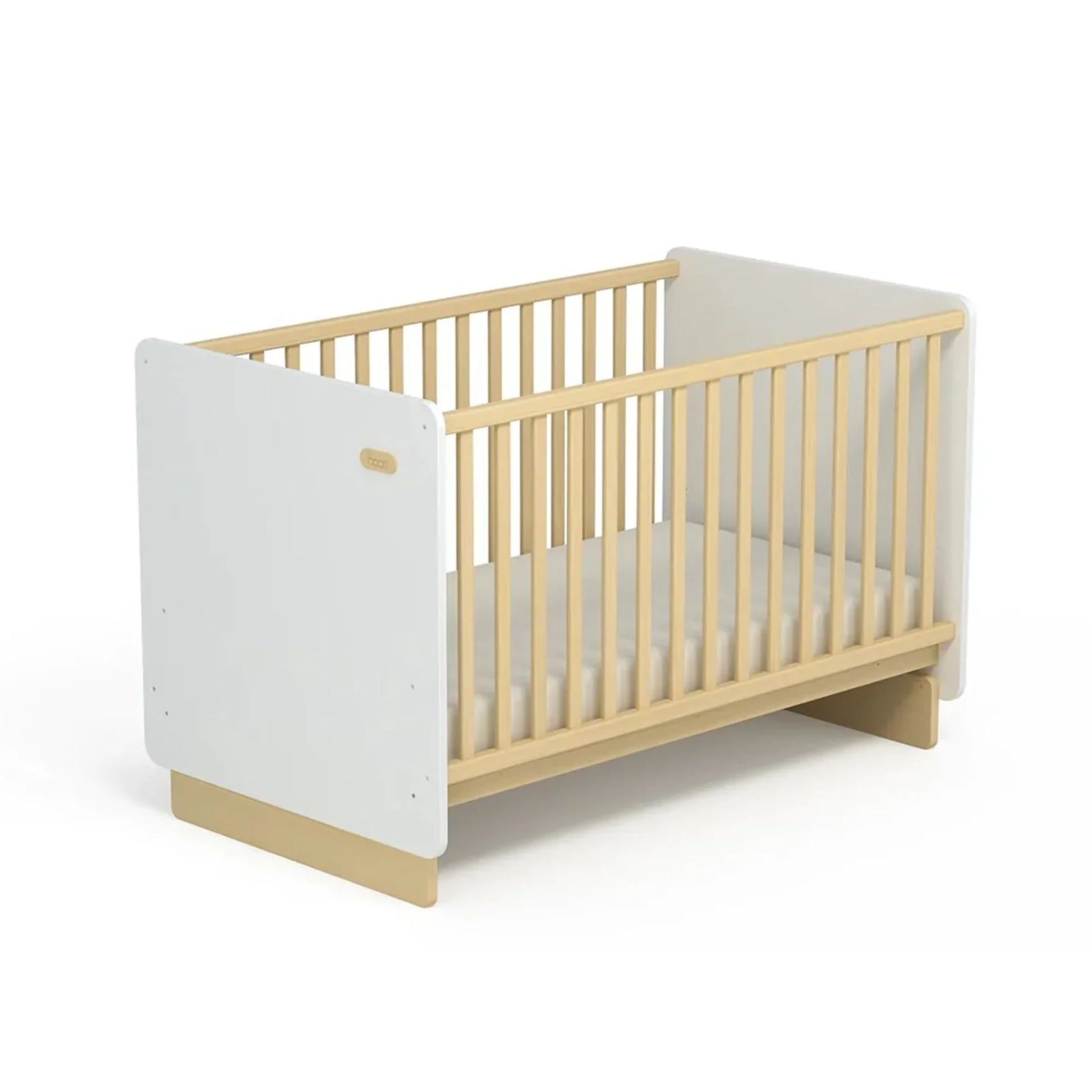 Boori Neat Kids Cot Bed, Barley White
