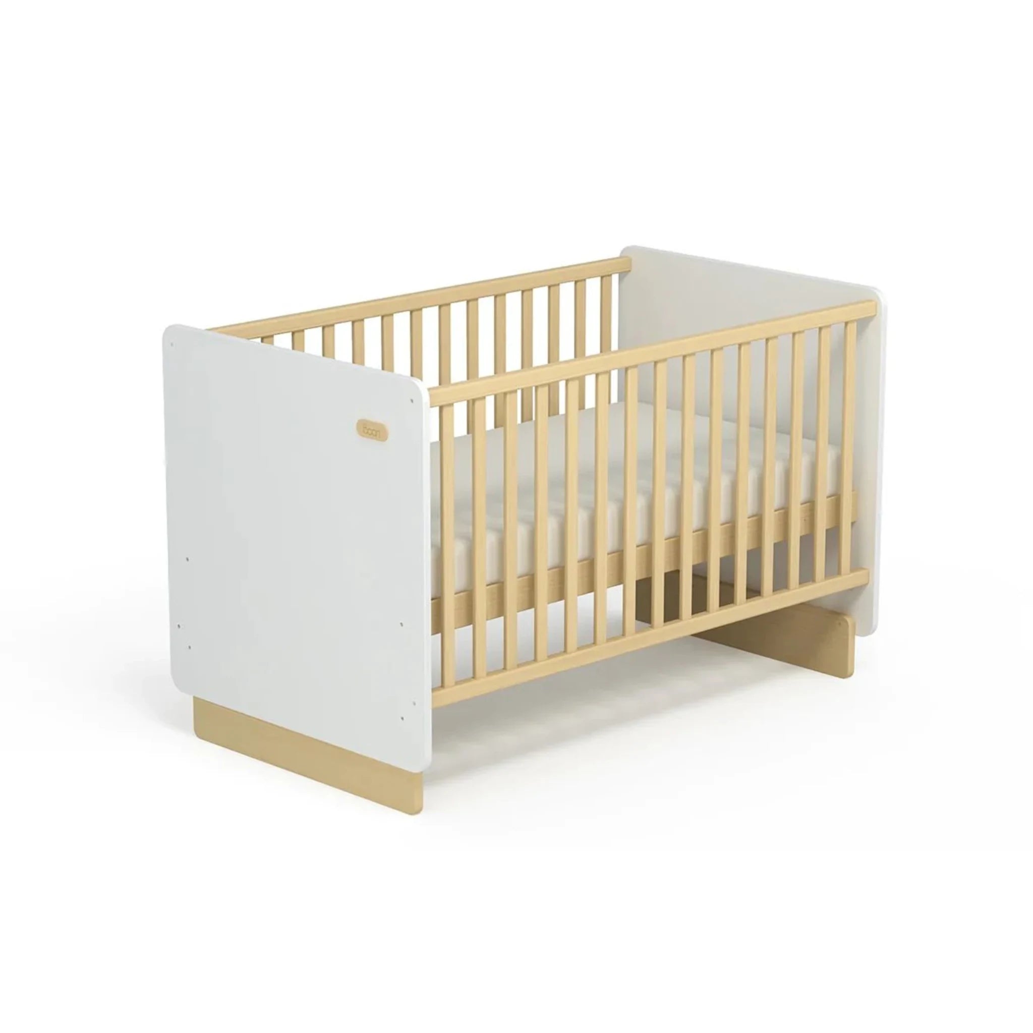 Boori Neat Kids Cot Bed, Barley White
