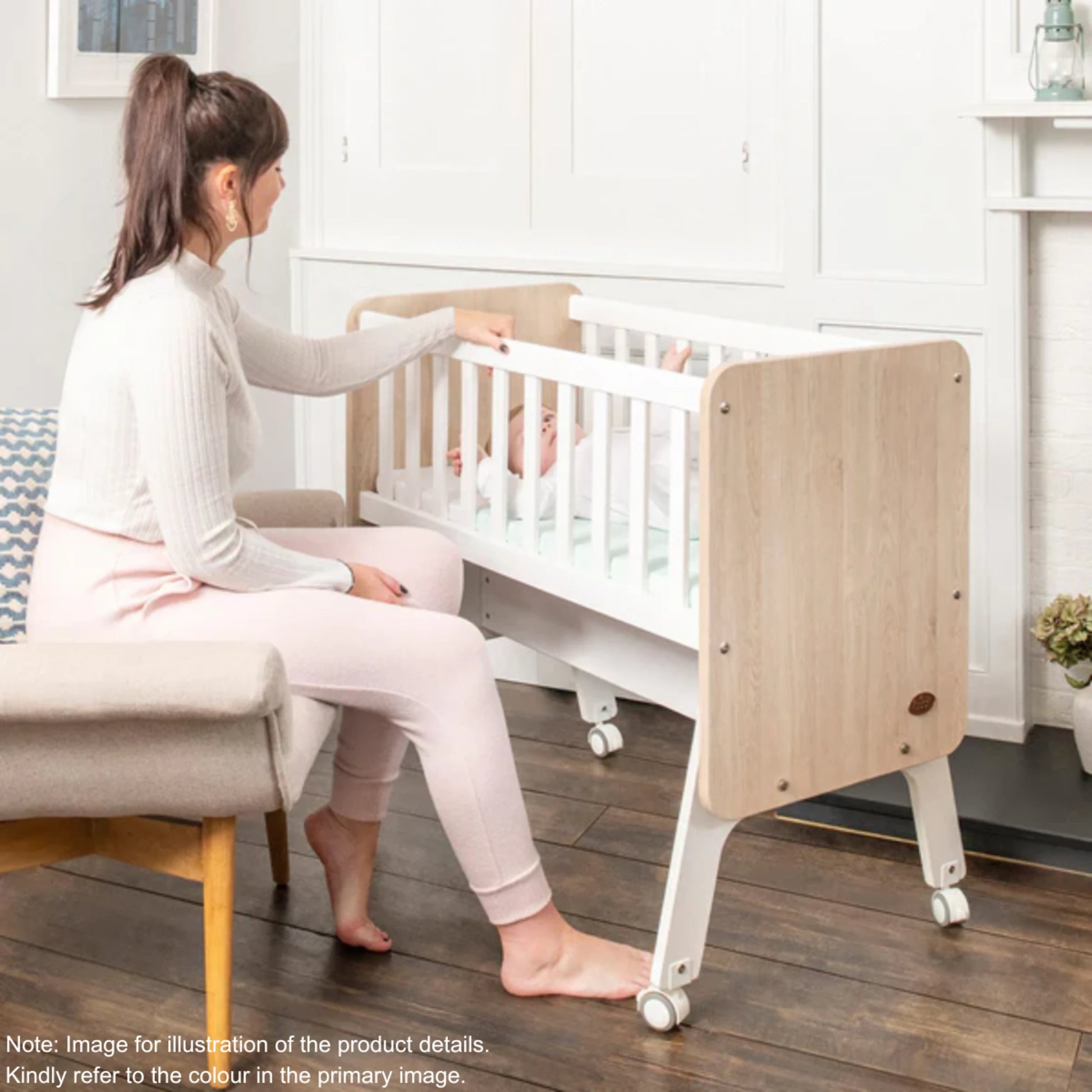 Boori Neat Kids Rocking Cradle, Barley
