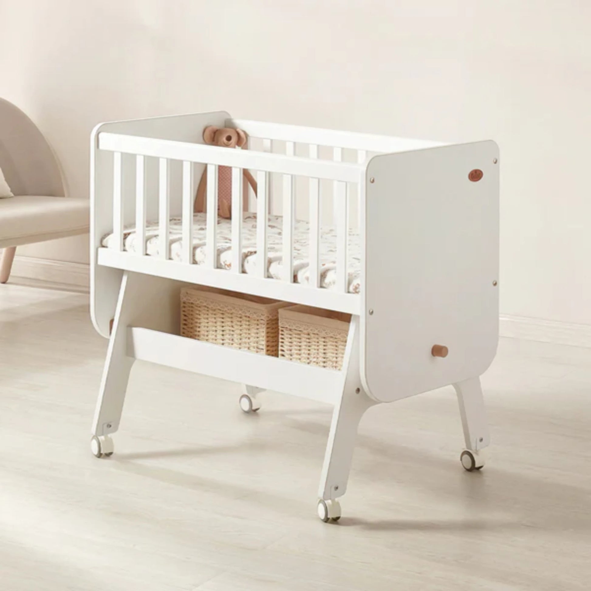 Boori Neat Kids Rocking Cradle, Barley
