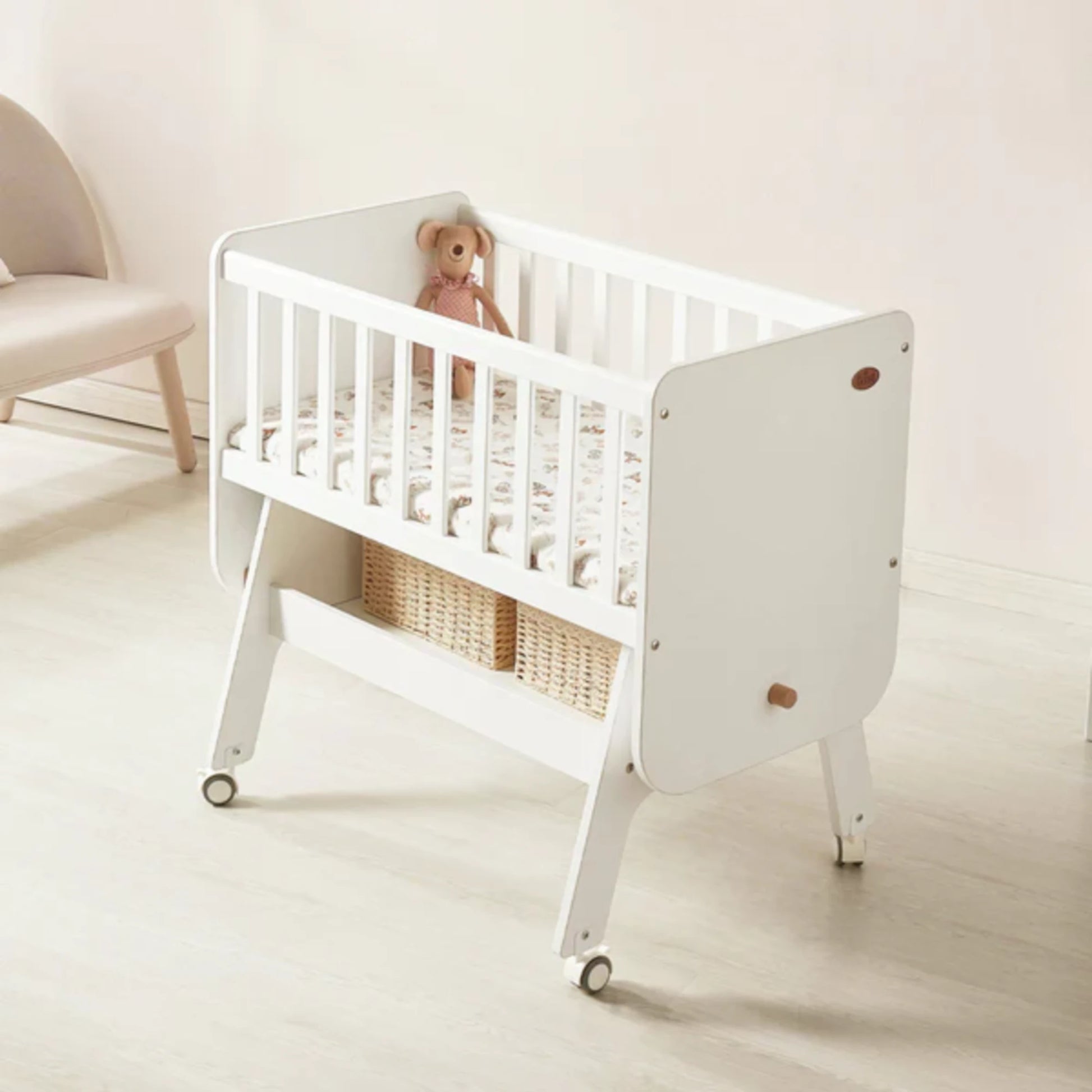 Boori Neat Kids Rocking Cradle, Barley