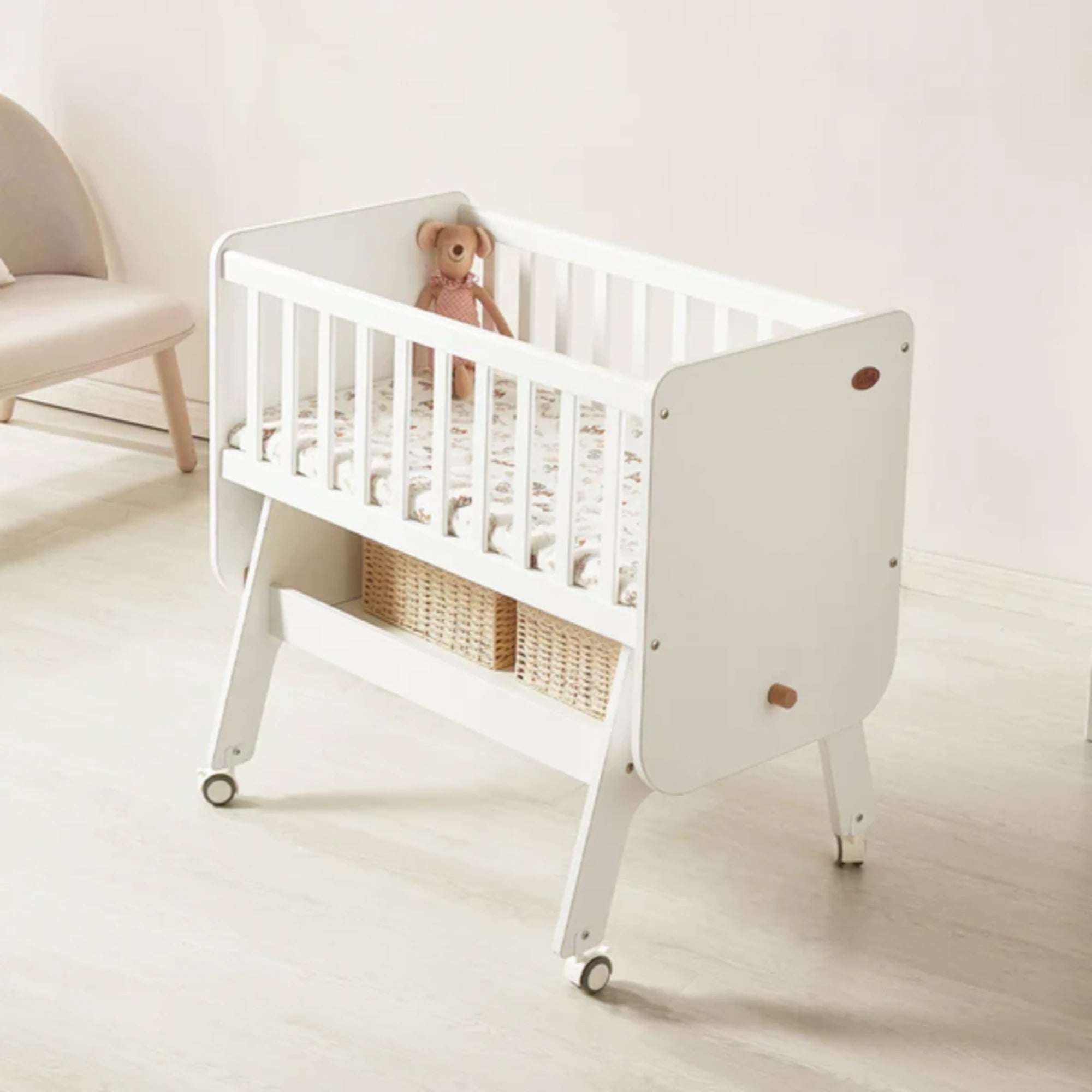 Boori Neat Kids Rocking Cradle, Barley