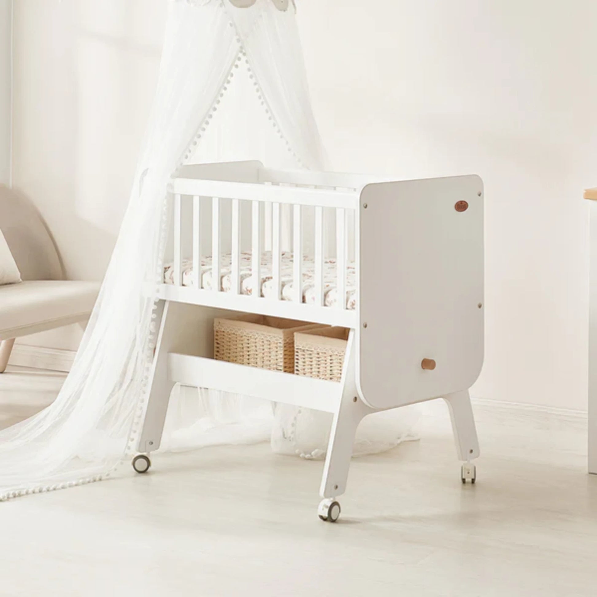 Boori Neat Kids Rocking Cradle, Barley