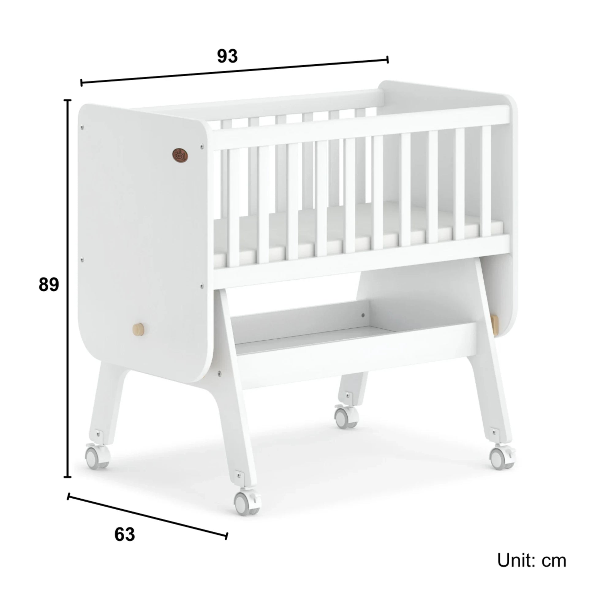 Boori Neat Kids Rocking Cradle, Barley