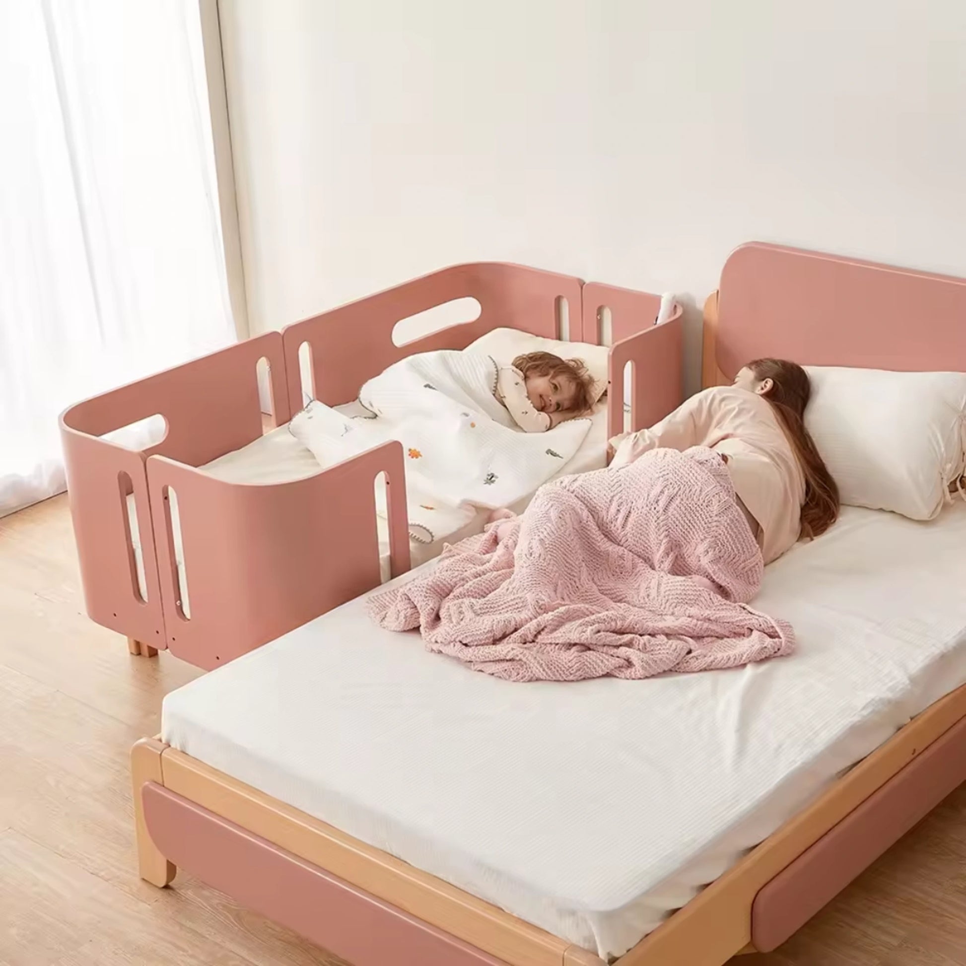 Boori Nova Evolve Kids Bedside Bed, Cherry