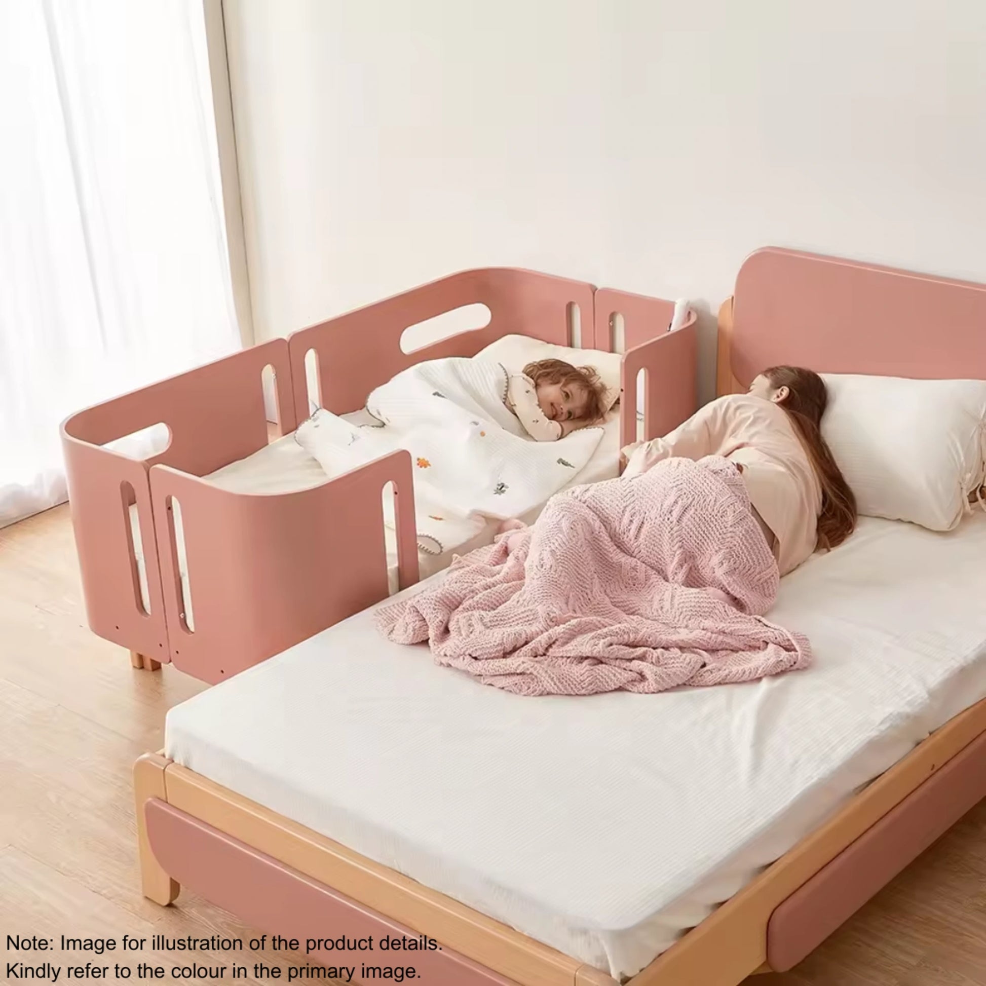 Boori Nova Evolve Kids Bedside Bed, Blueberry