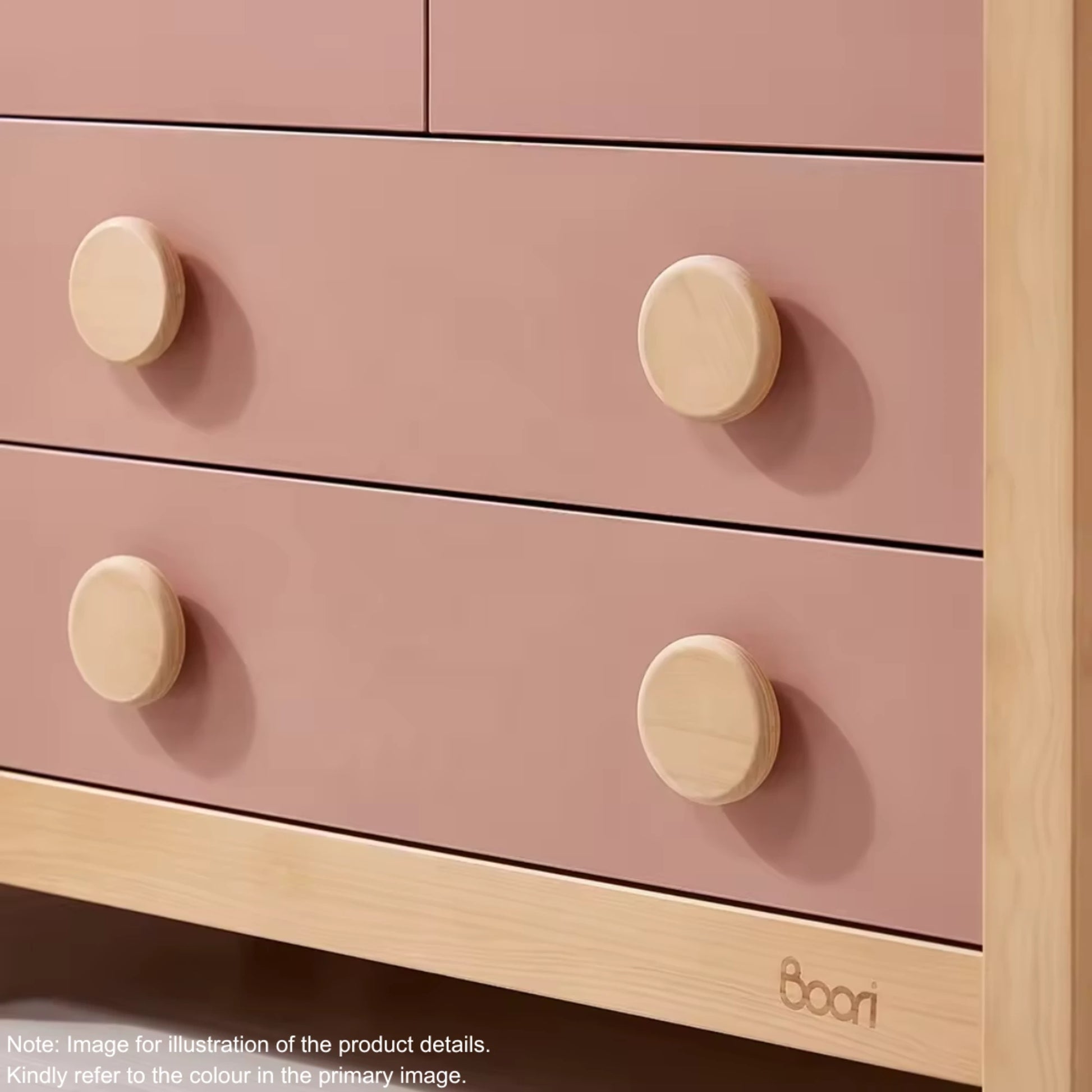 Boori Tidy Kids 2 Door Wardrobe With 2 Drawers, Blueberry