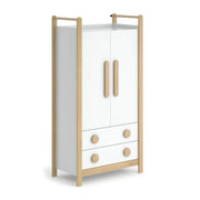 Boori Tidy Kids 2 Door Wardrobe With 2 Drawers, Barley