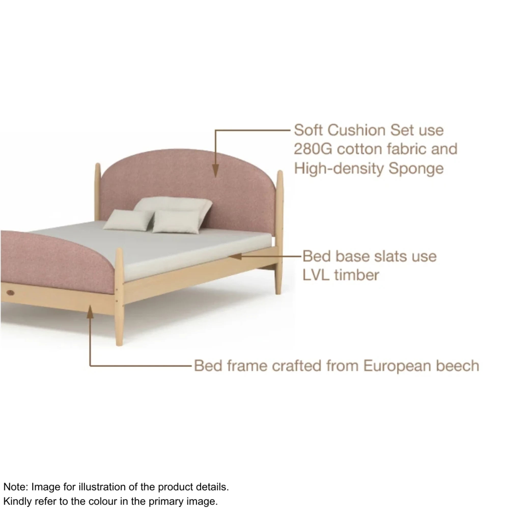 Boori Yarra Kids NZ King Single Bed Frame, Beech
