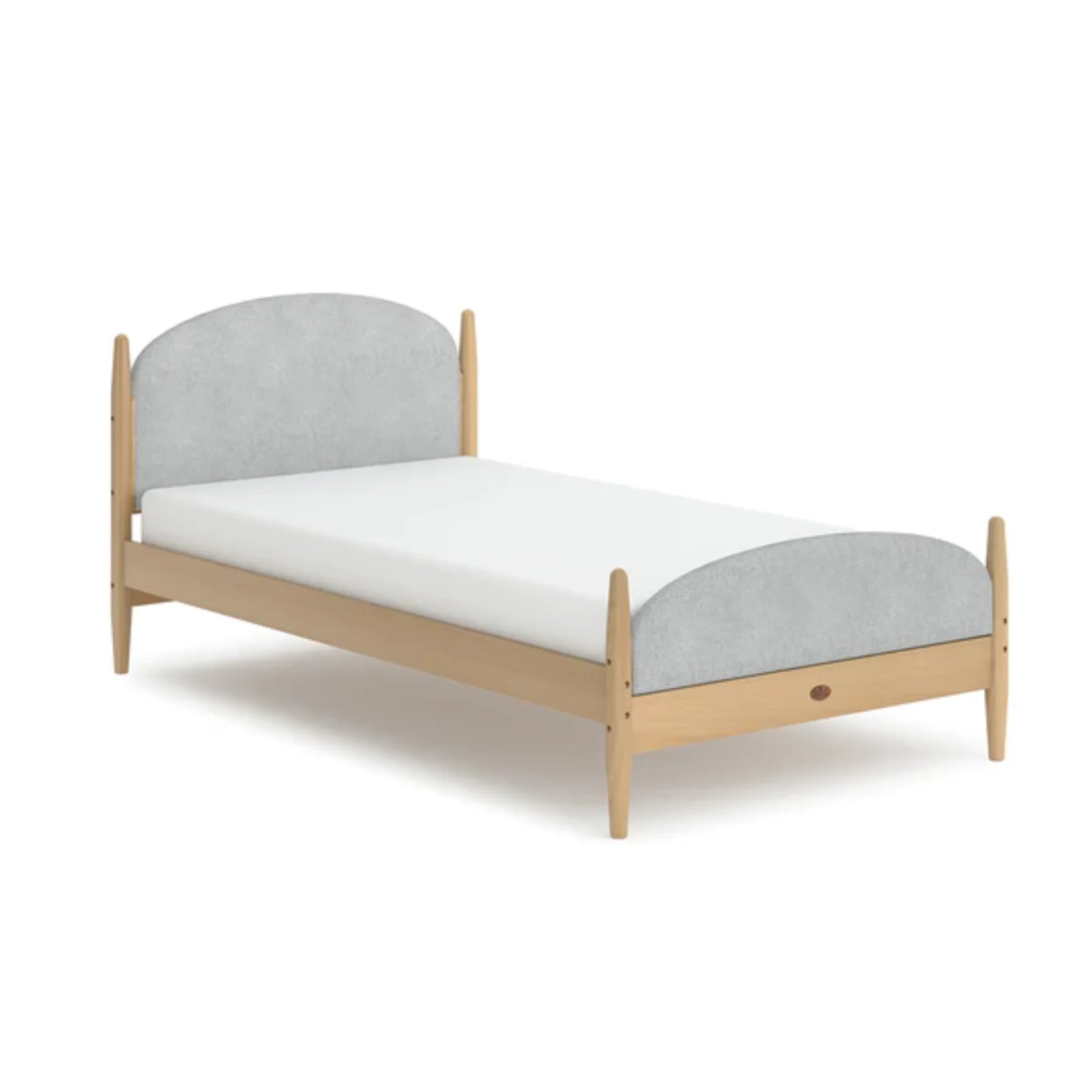 Boori Yarra Kids NZ King Single Bed with Fabric Covers, Pebble