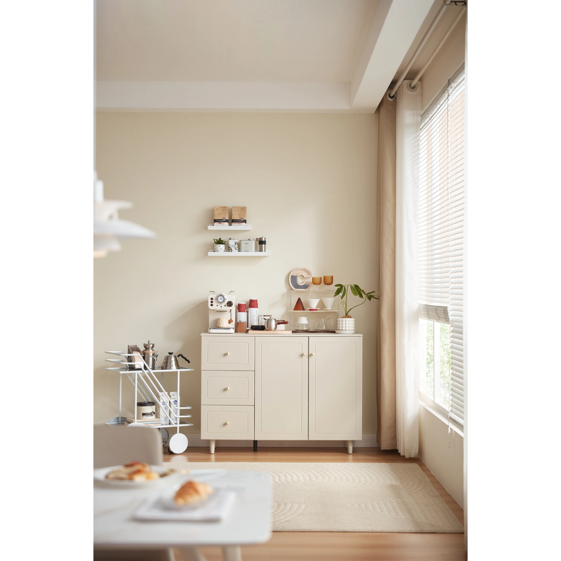 Linspire Contoura 2-Door Sideboard with Drawers