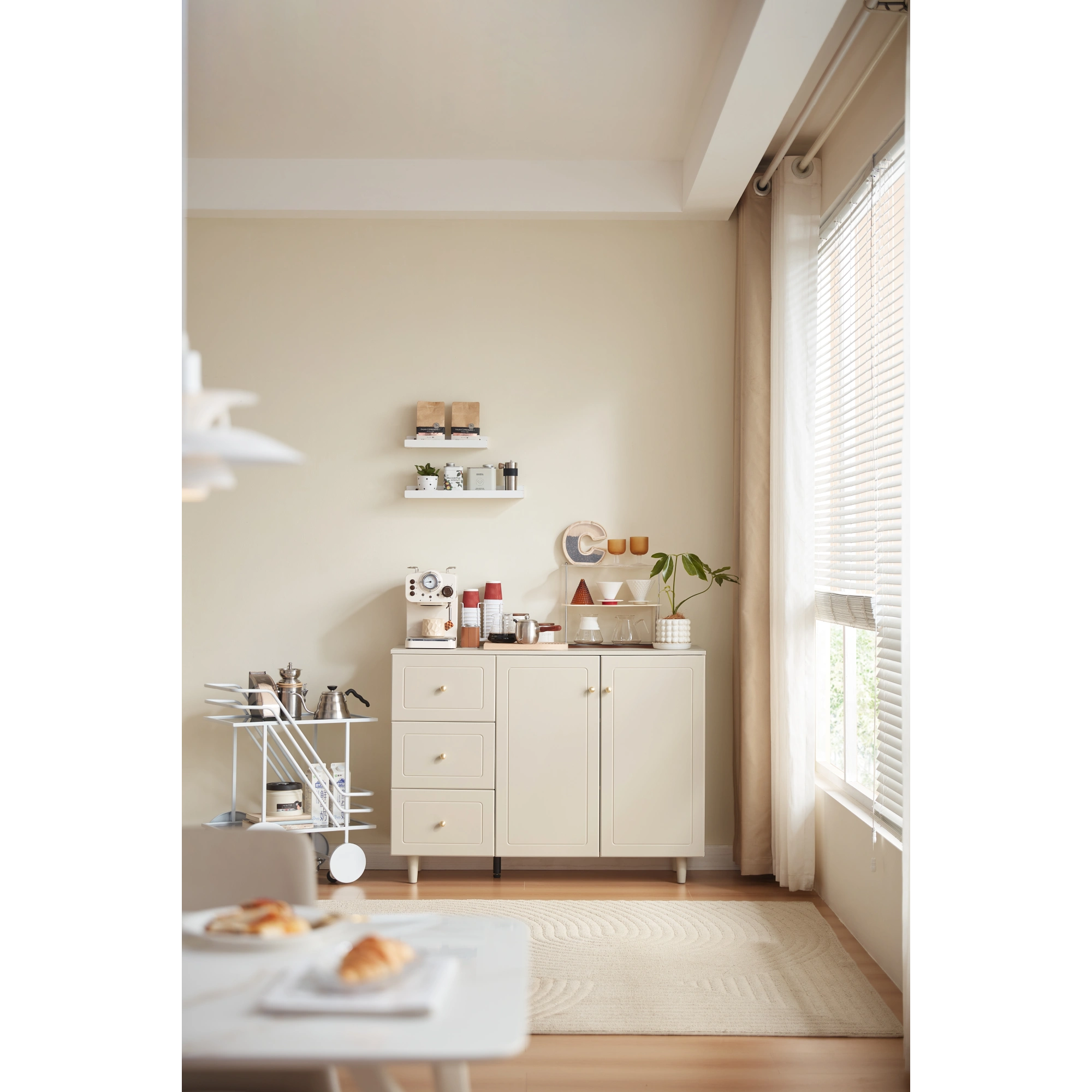 Linspire Contoura 2-Door Sideboard with Drawers