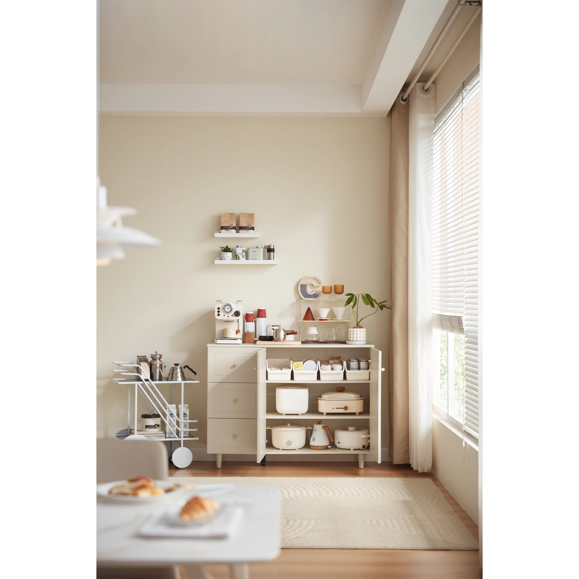 Linspire Contoura 2-Door Sideboard with Drawers