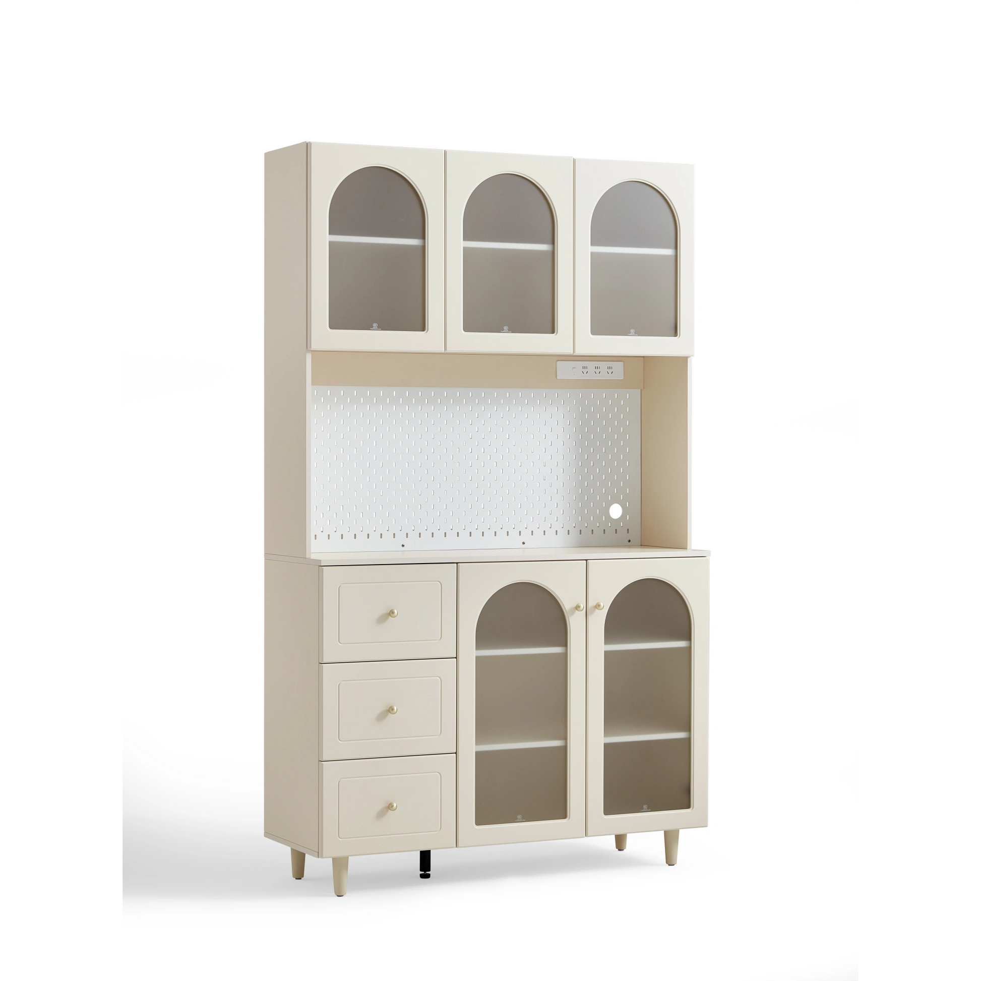 Linspire Contoura Sideboard with Glass Door, 120cm