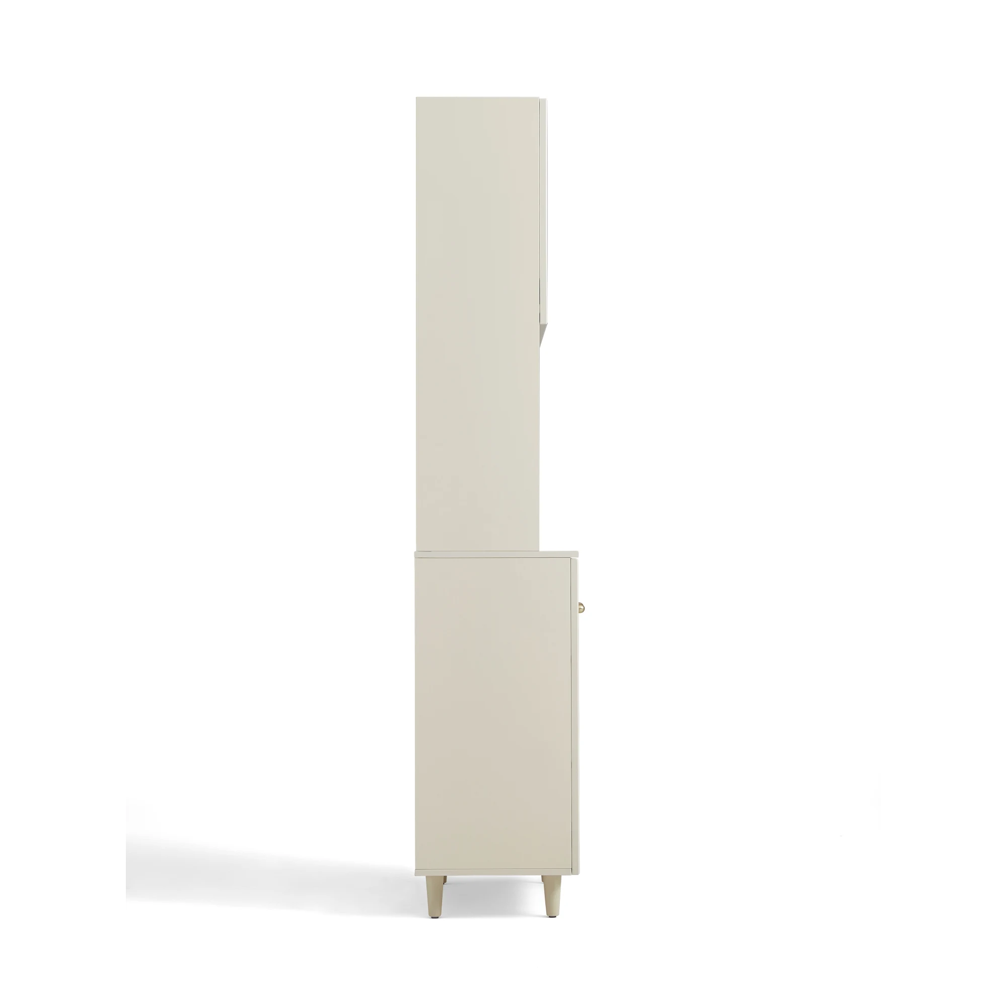 Linspire Contoura Sideboard with Glass Door, 80cm