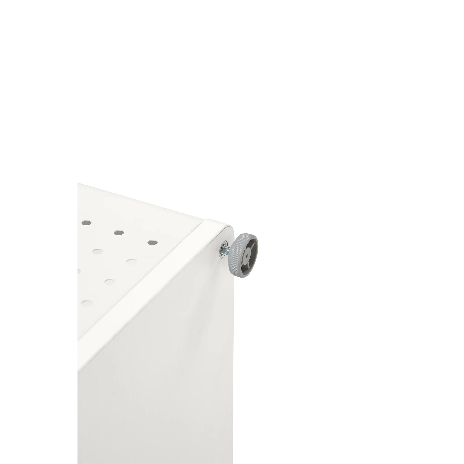 Linspire Ascend Desk with Shelves, White