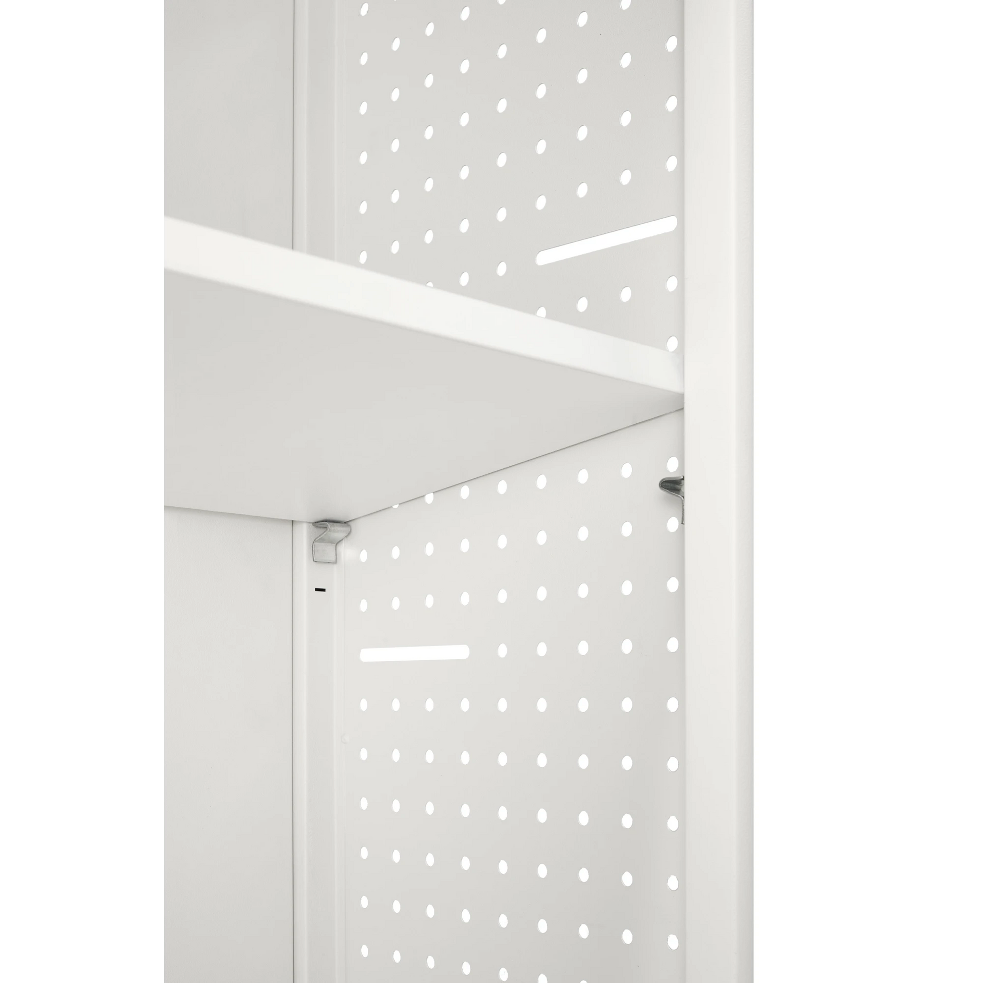 Linspire Ascend Desk with Shelves, White