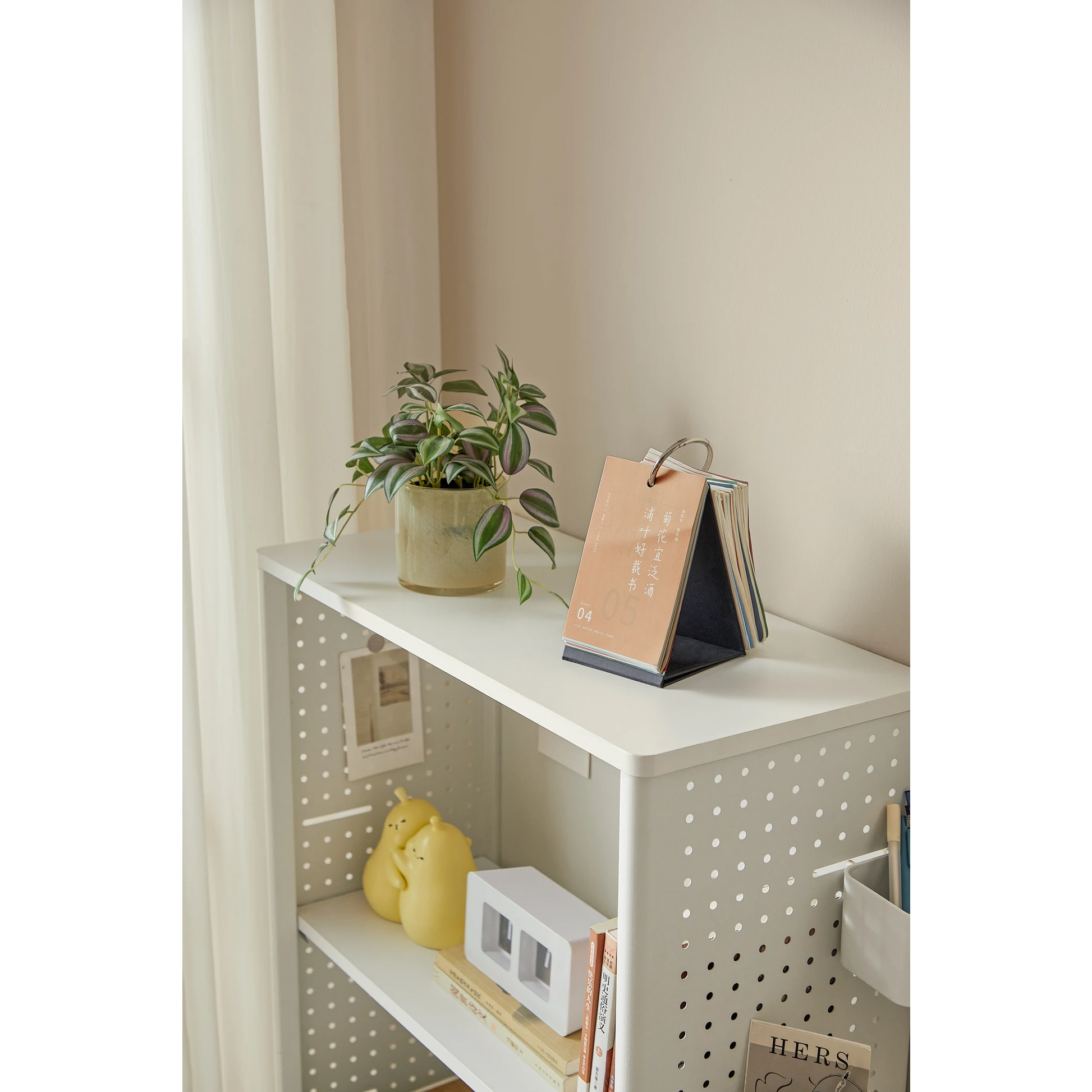 Linspire Ascend Desk with Shelves, White