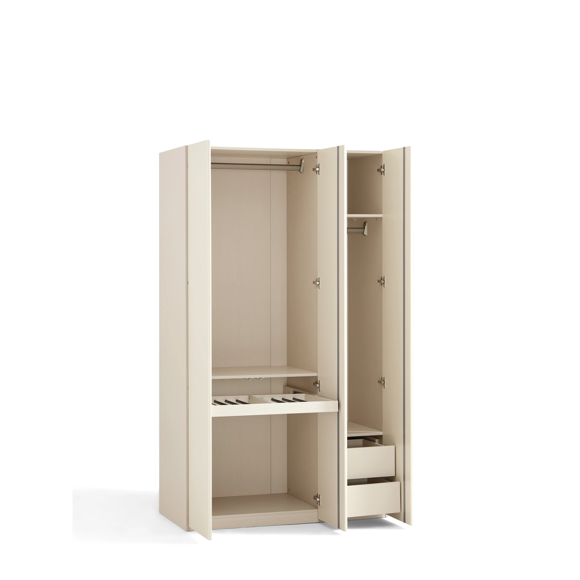 Linspire Aurora 3-Door Wardrobe with 2 Drawers