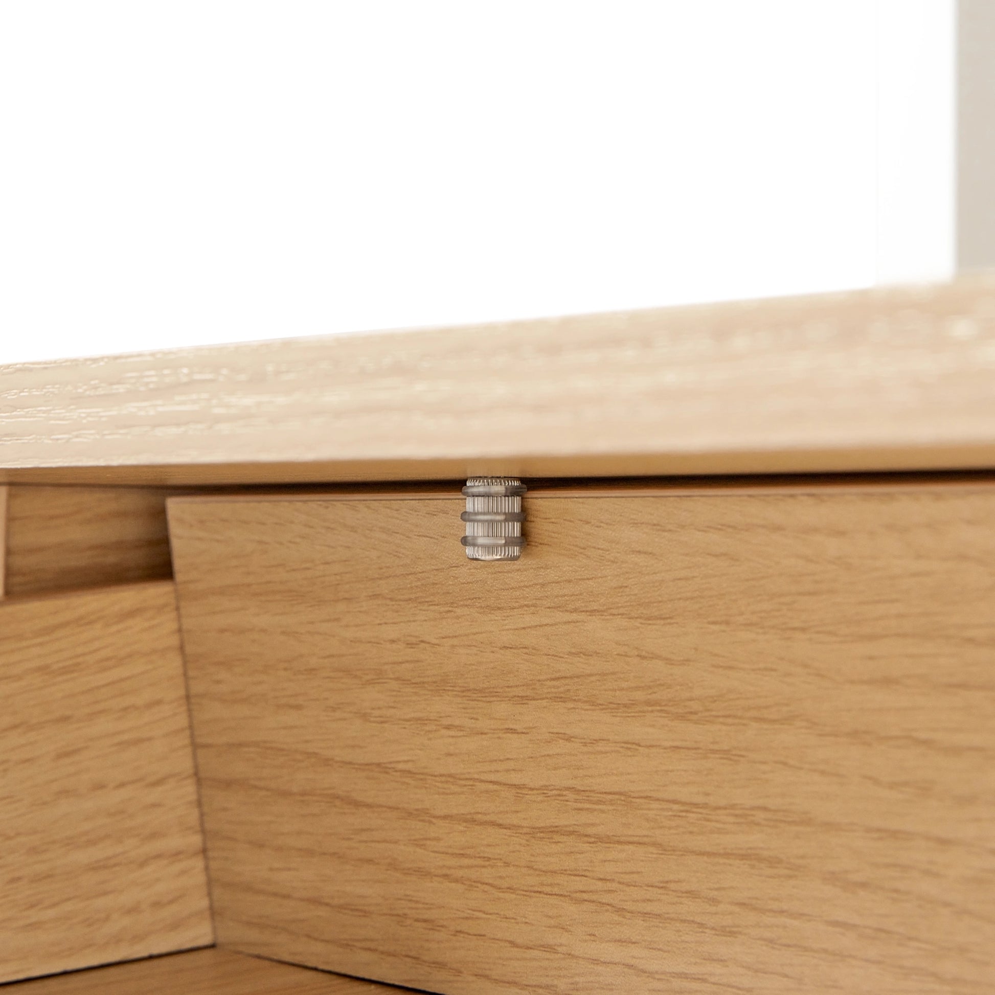 Linspire Axis Study Desk with 2 Drawers, 120cm, Natural Wood