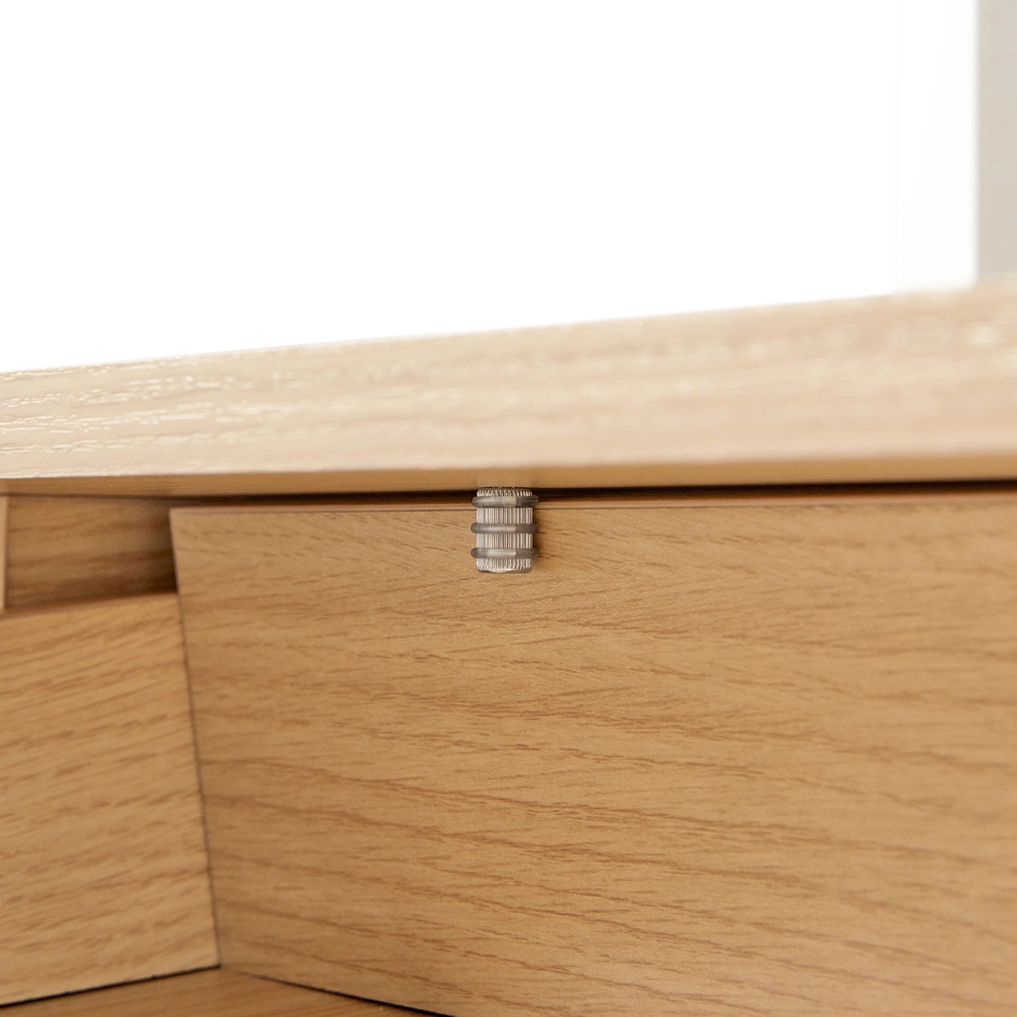 Linspire Axis Study Desk with 2 Drawers, 120cm, Natural Wood