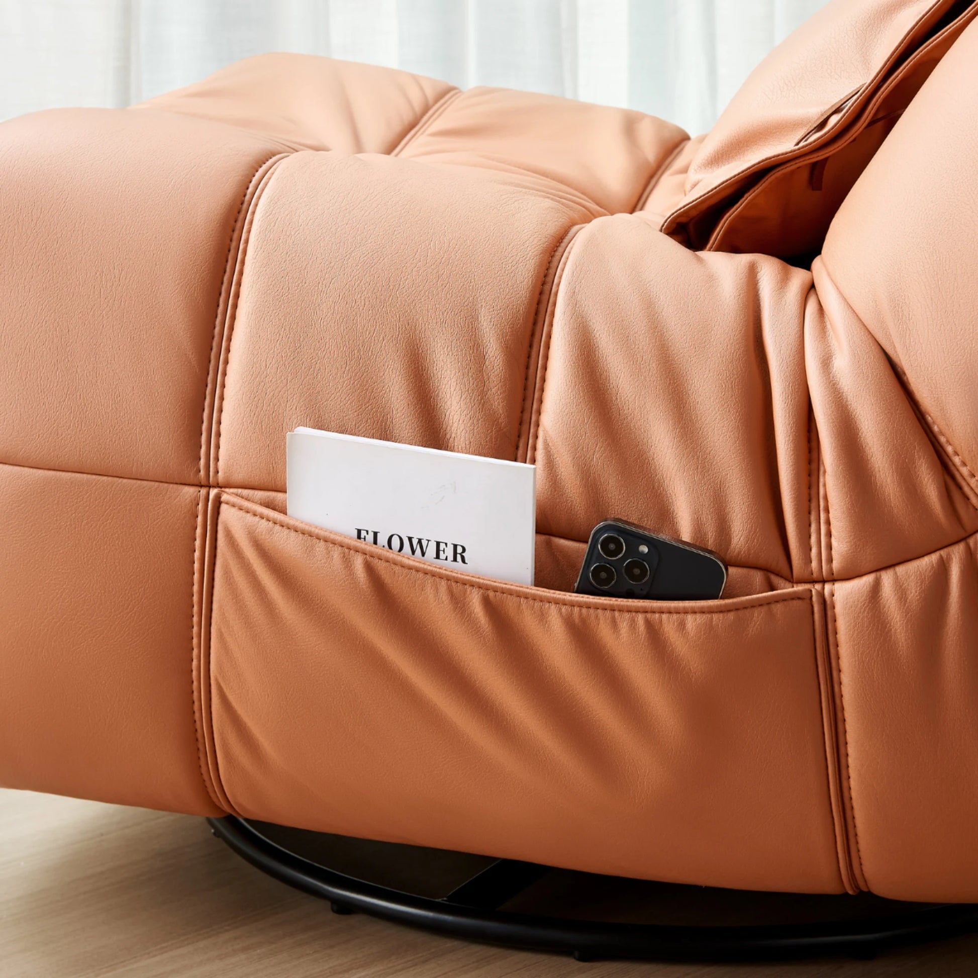 Linspire Eden Recliner Chair, Orange