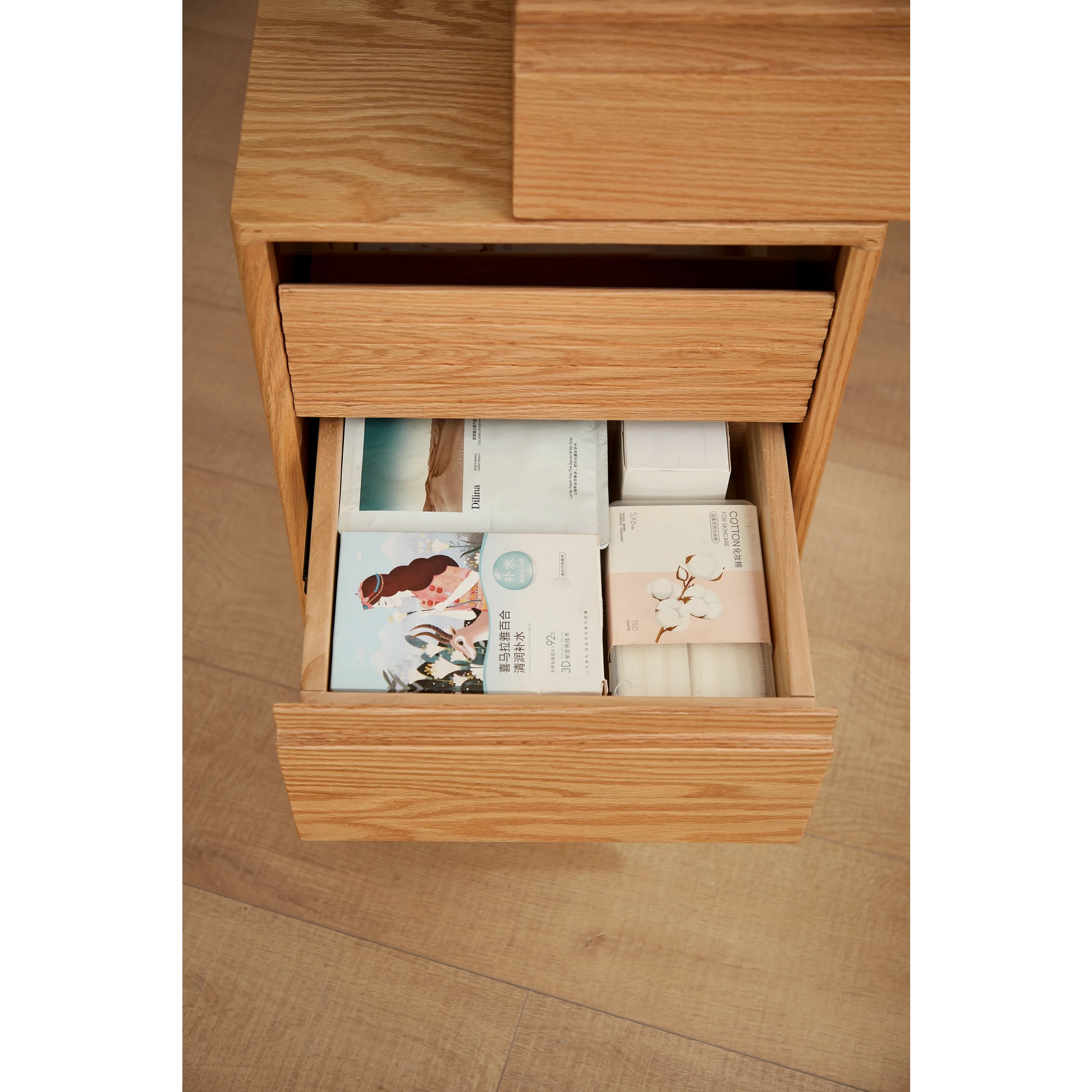 Linspire Flow Solid Wood Storage Cabinet