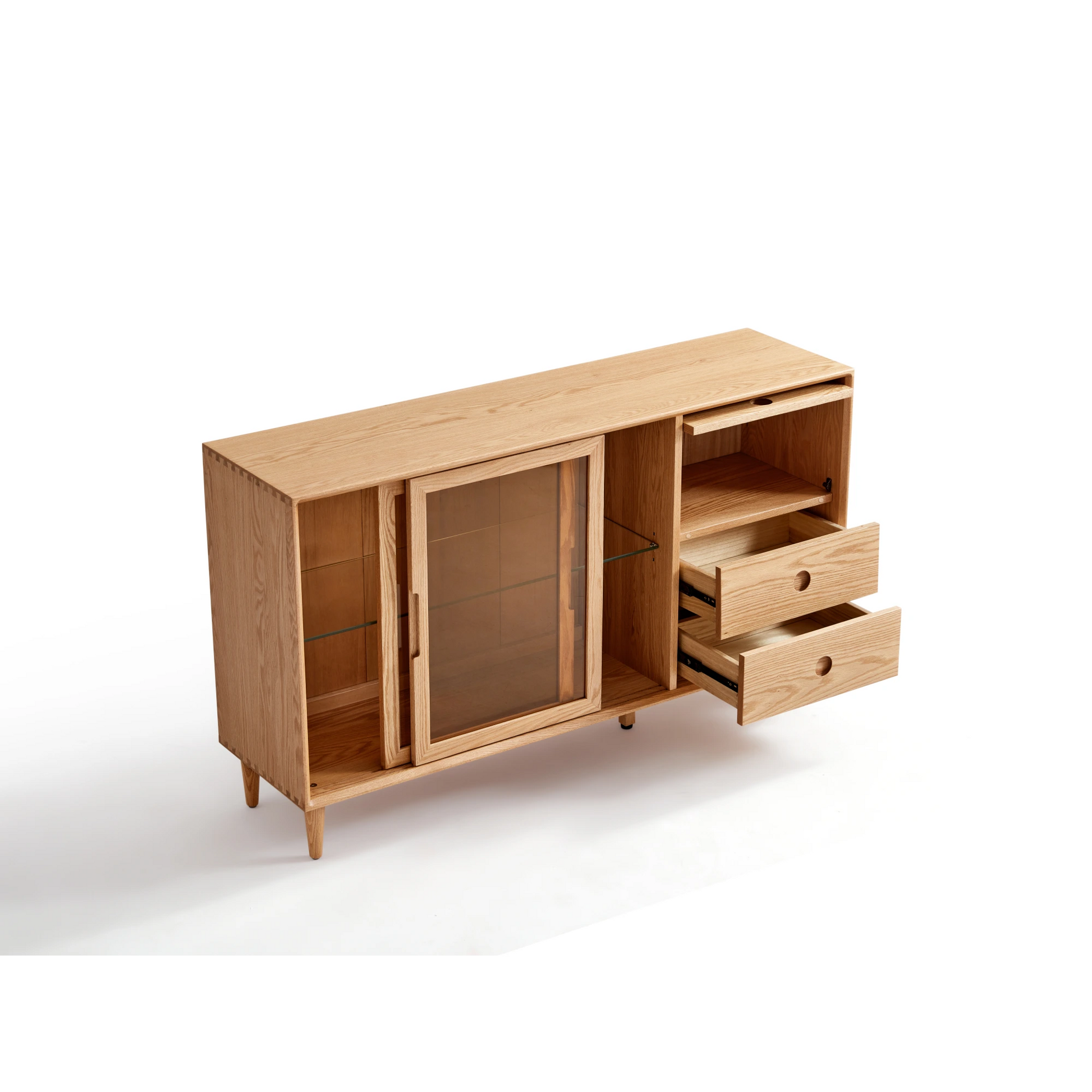 Linspire Flow Solid Wood Sideboard, 125cm