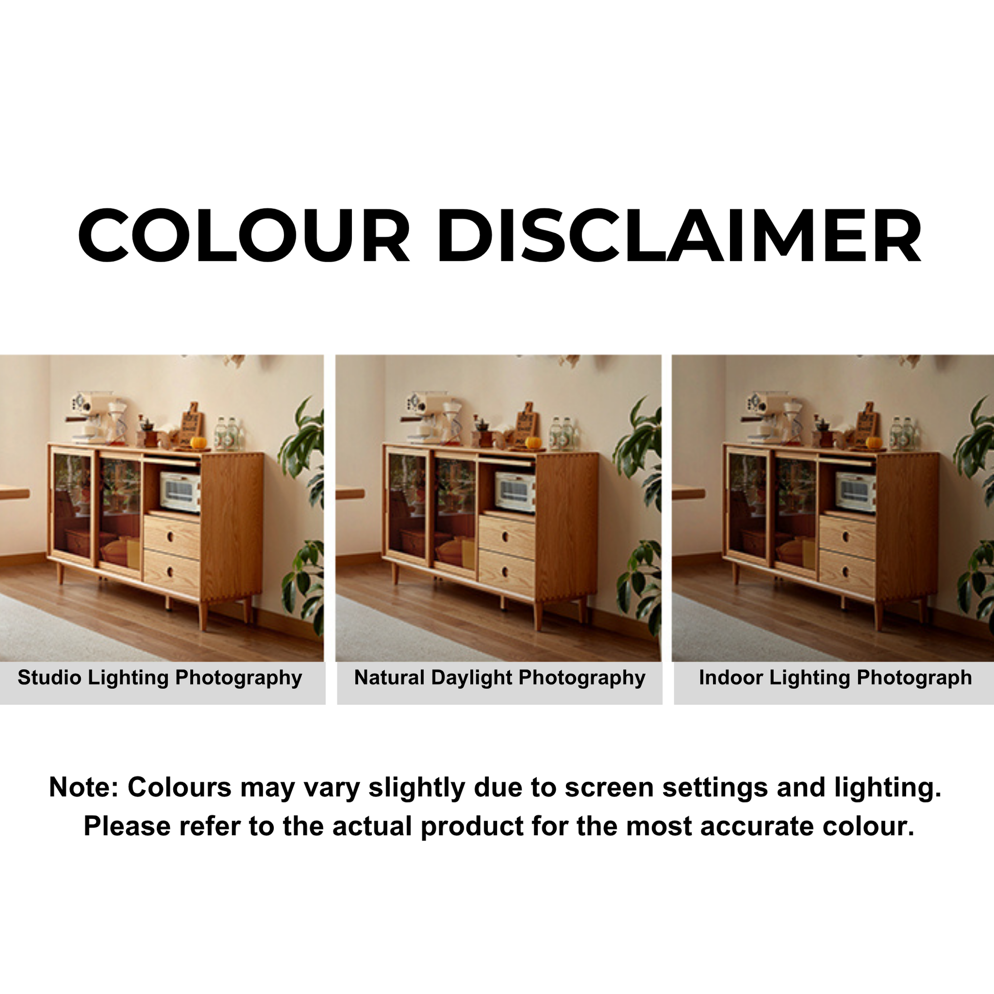 Linspire Flow Solid Wood Sideboard, W125cm