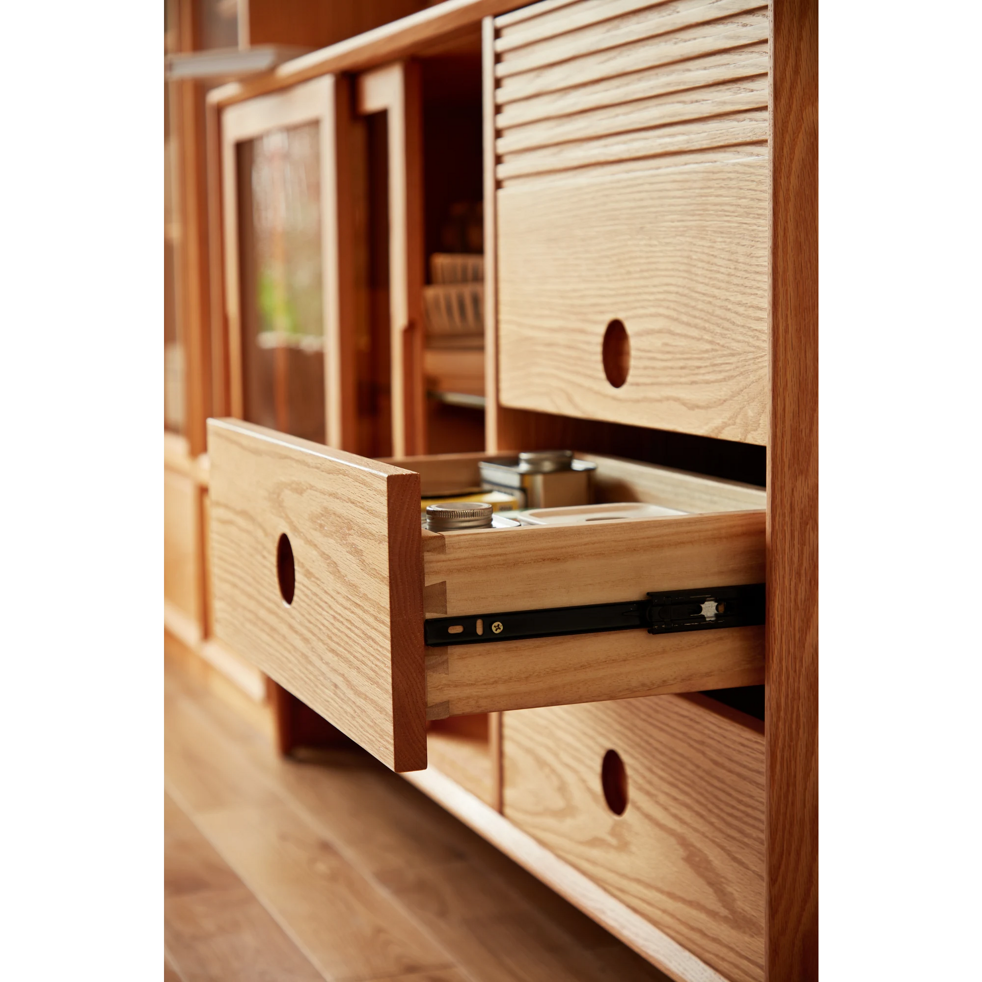 Linspire Flow Solid Wood Sideboard, 150cm