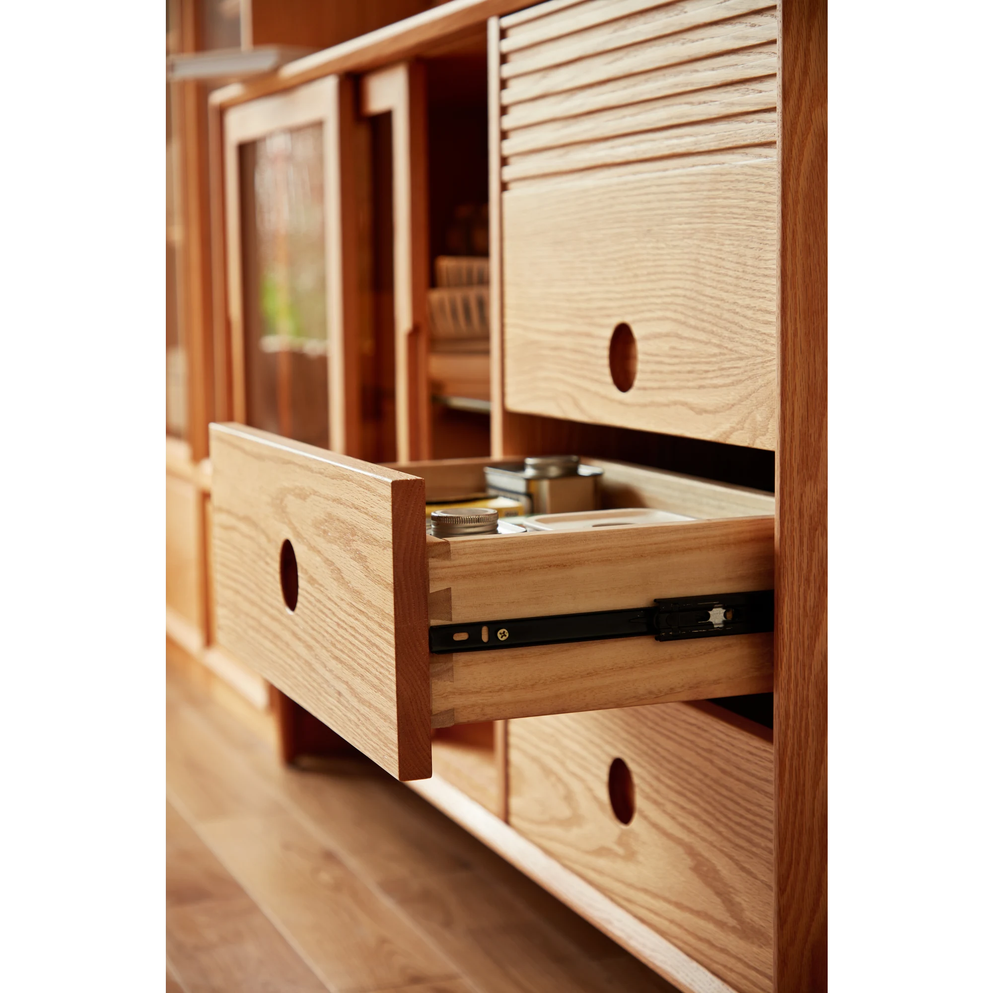 Linspire Flow Solid Wood Sideboard, 150cm