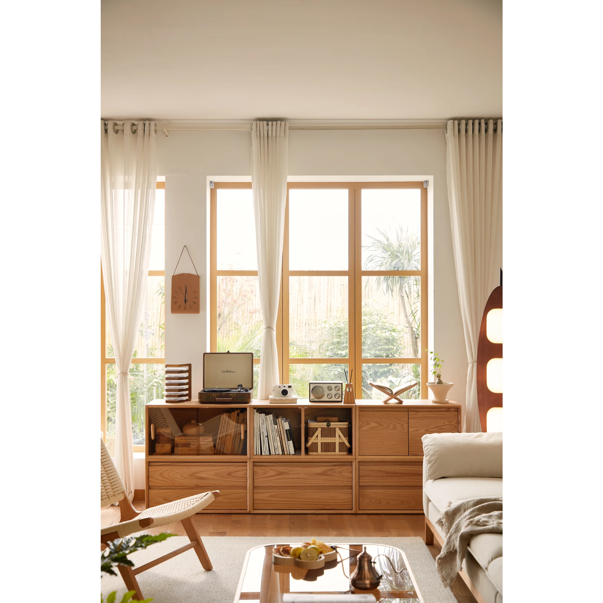 Linspire Lumis Solid Wood 2 Drawers Module