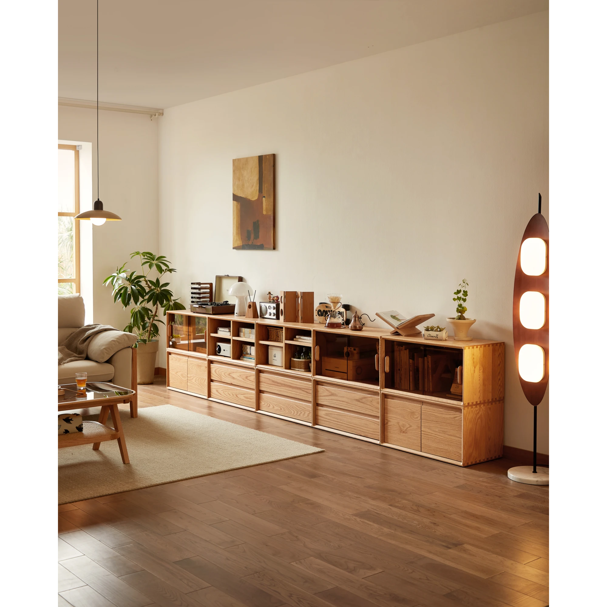 Linspire Lumis Solid Wood Display Module